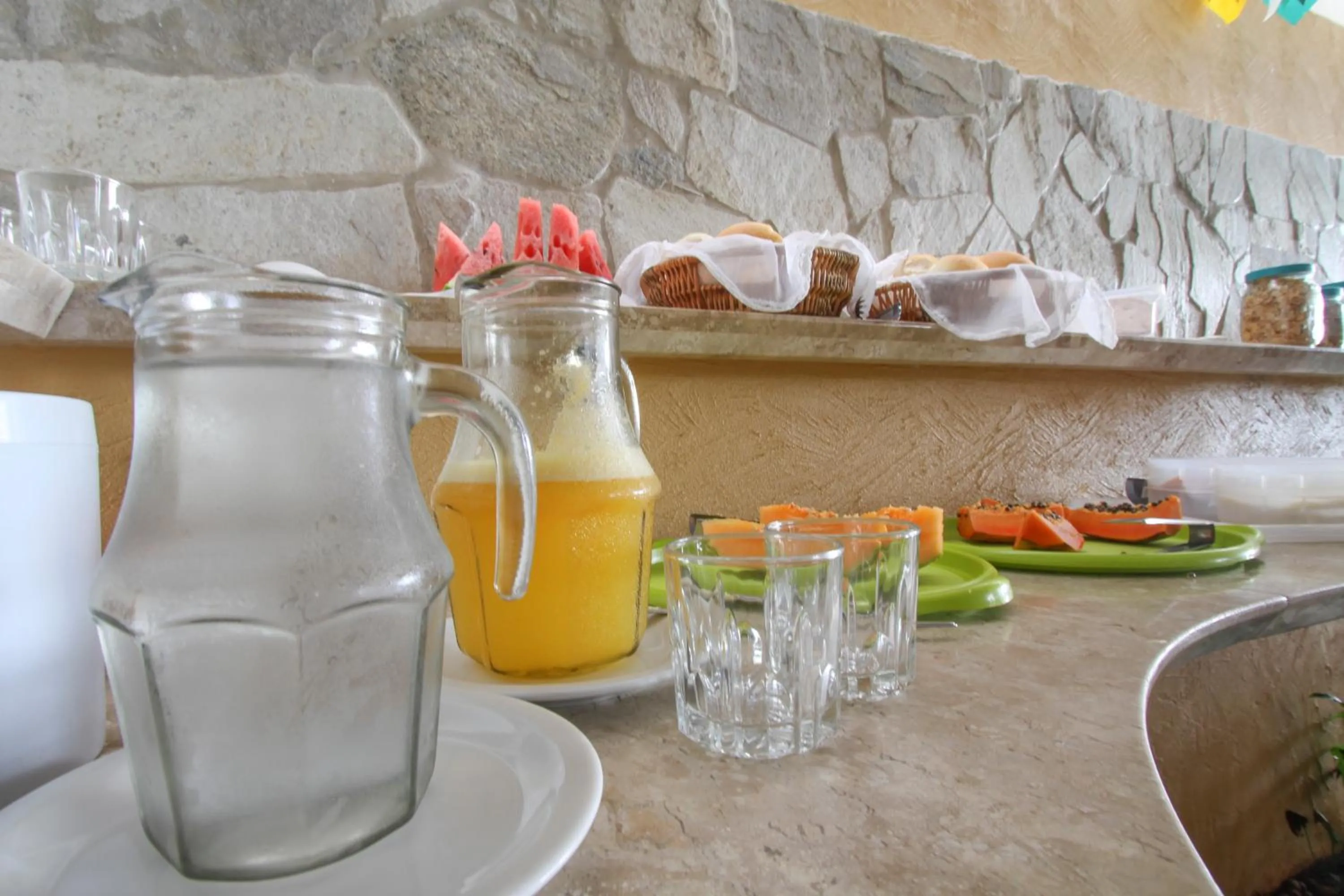 Breakfast in Marambaia Apart Hotel