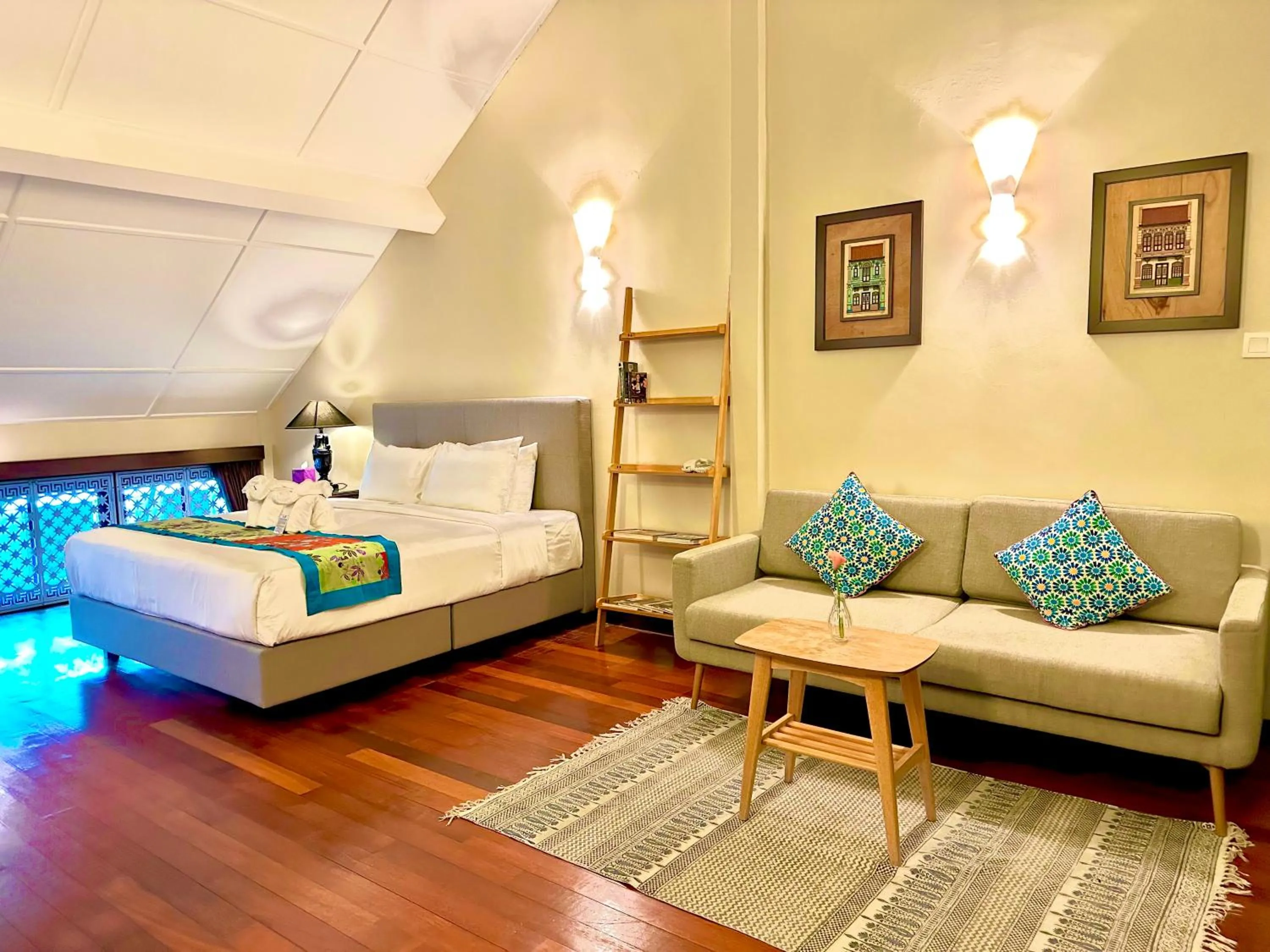 Bedroom, Bed in Areca Hotel Penang