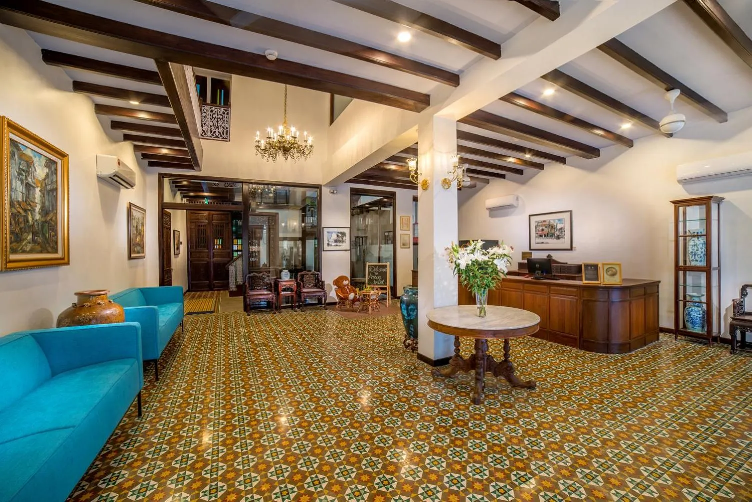 Staff in Areca Hotel Penang