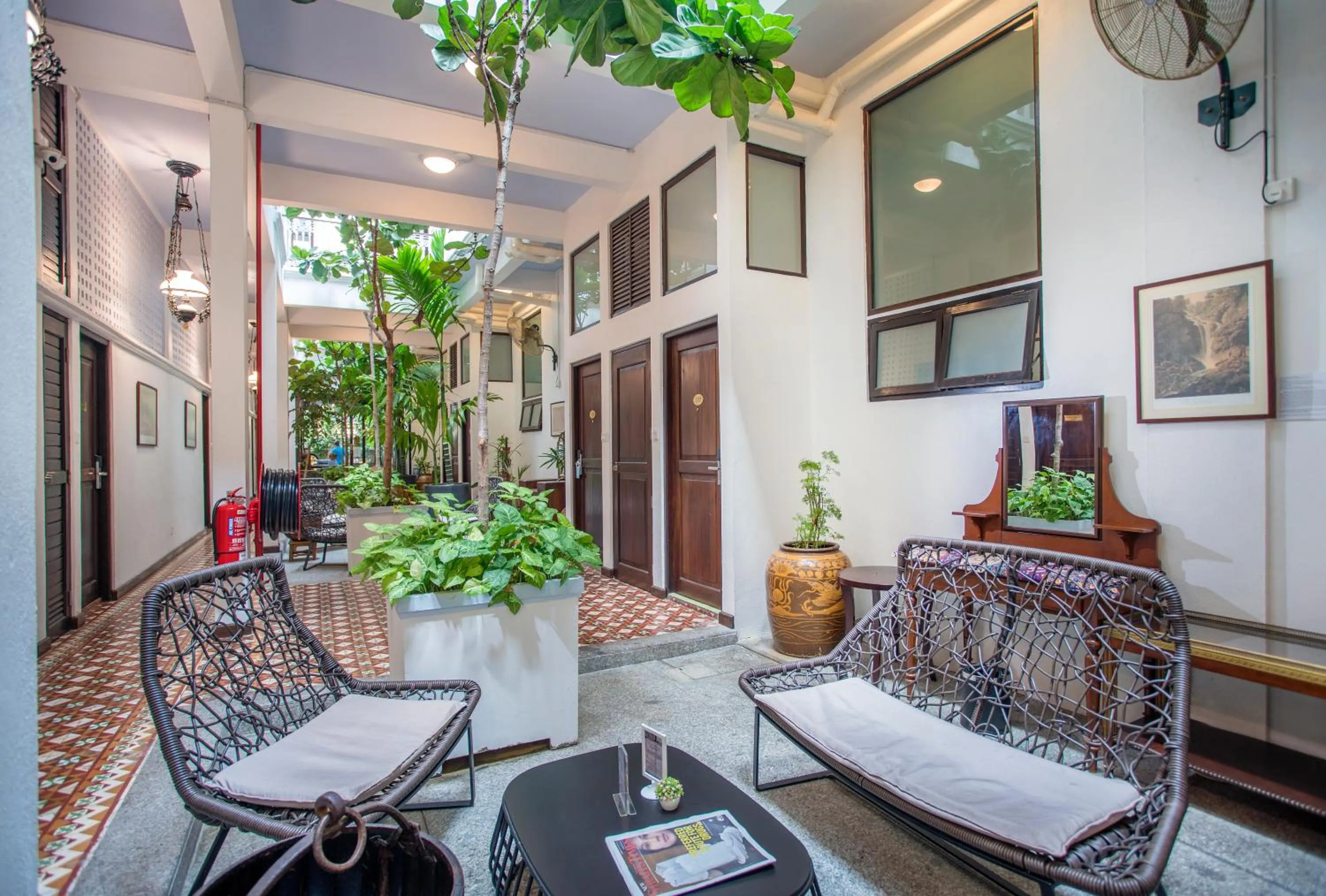 Patio in Areca Hotel Penang