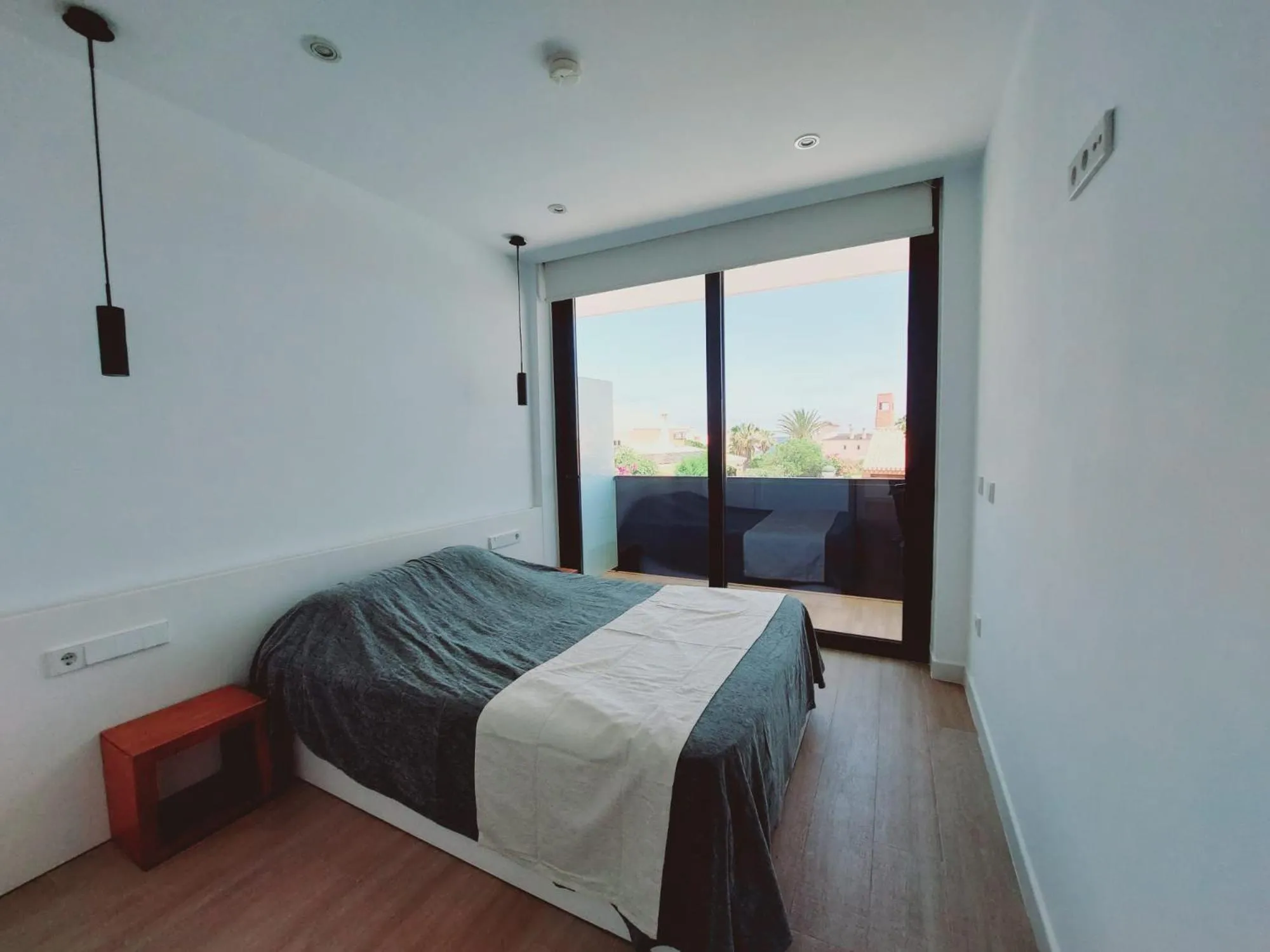 Bed in Inmovecos Villa de lujo con piscina privada Gawy