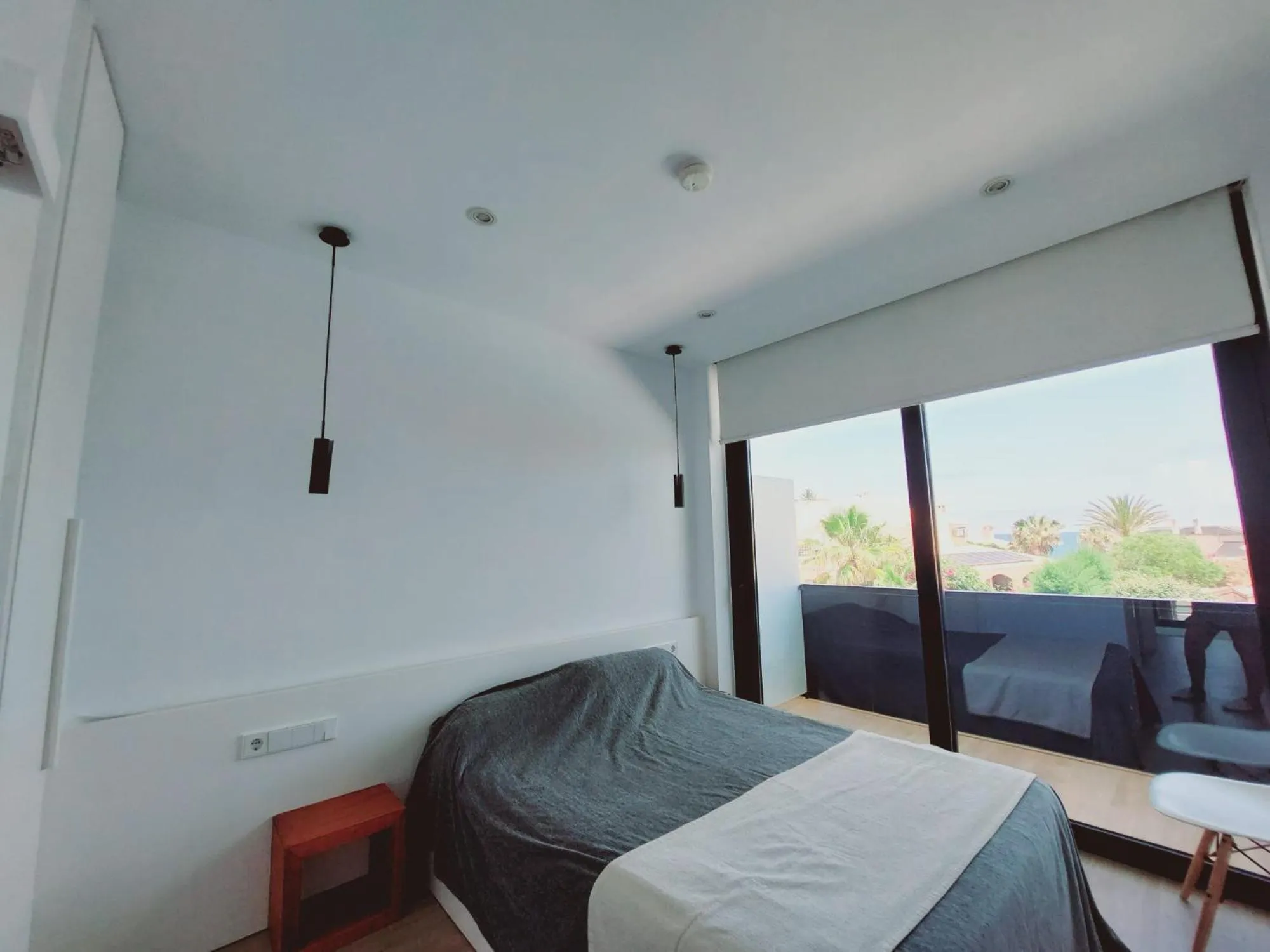 Bed in Inmovecos Villa de lujo con piscina privada Gawy