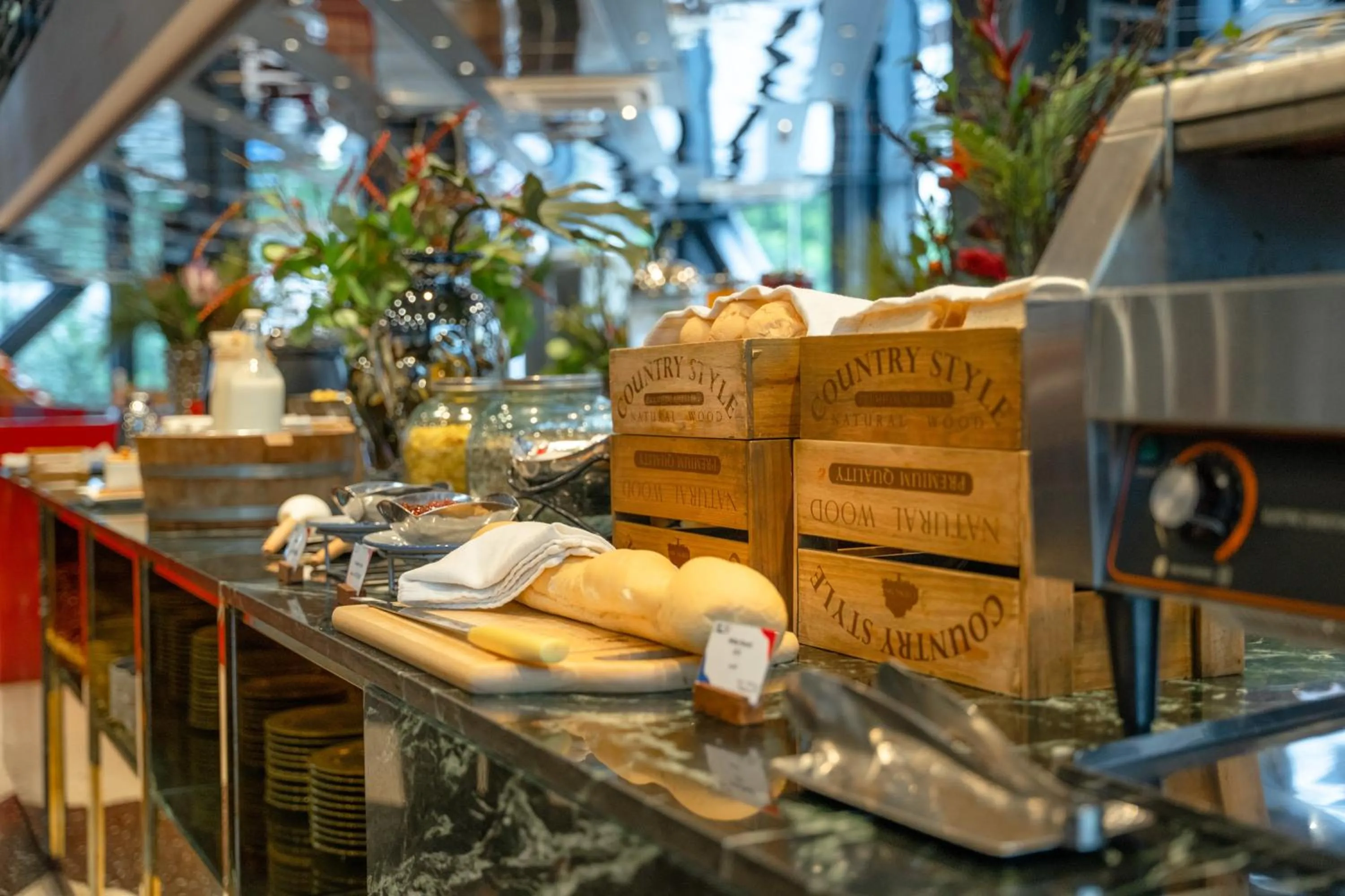 Breakfast in Klub Hotel Bangkok