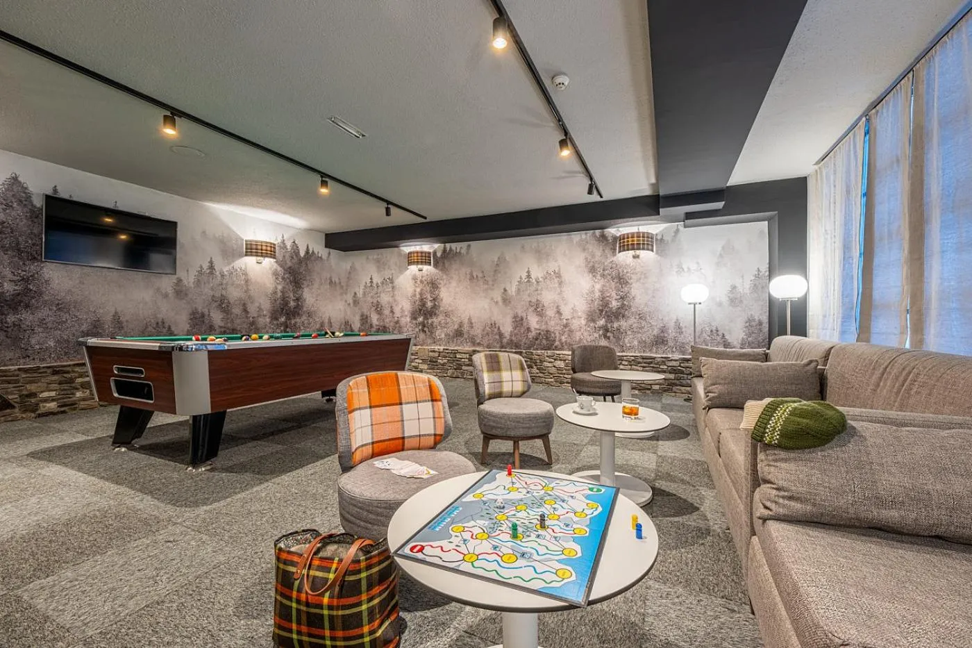 Lounge or bar in Hotel Cristina