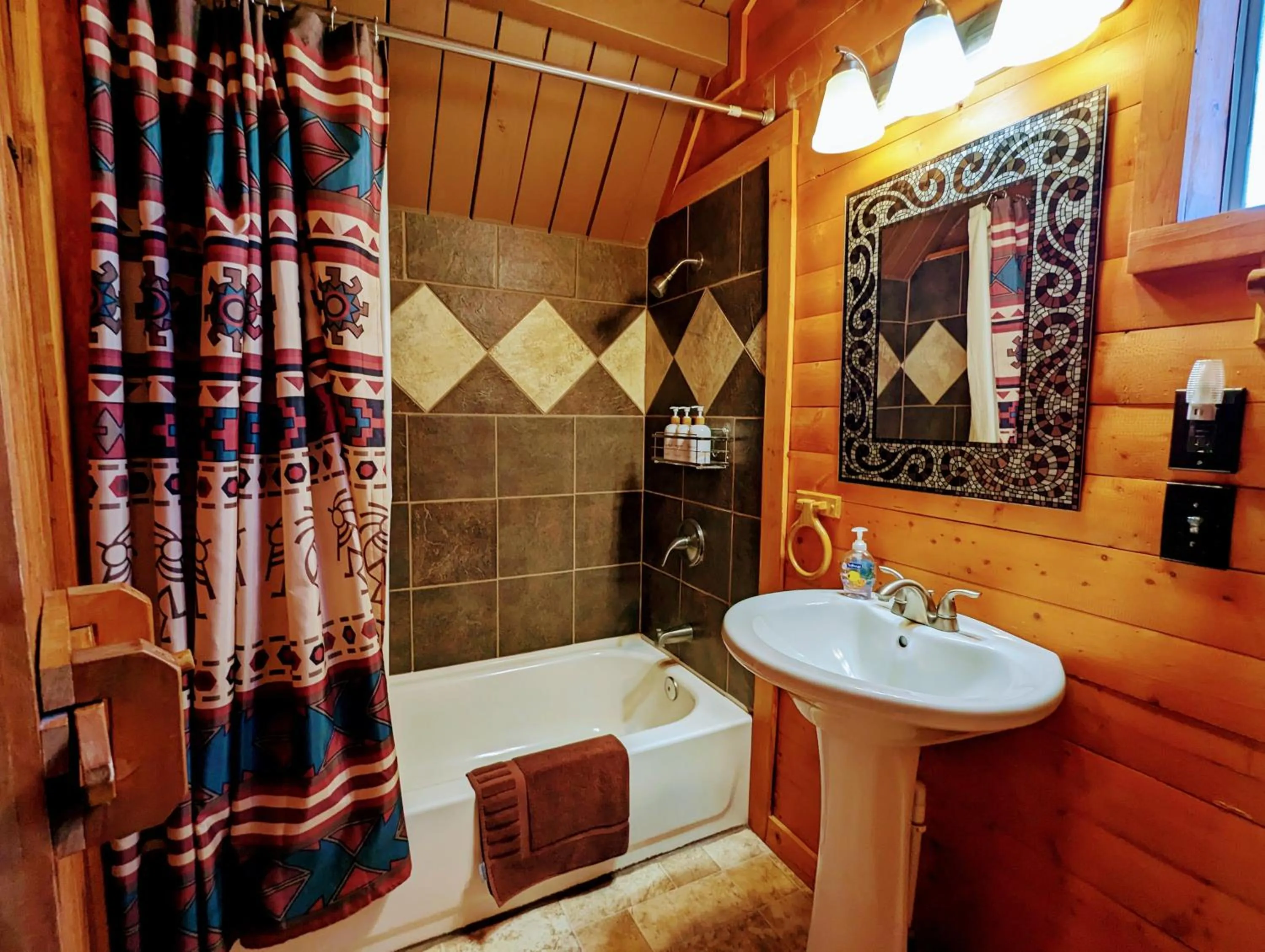 Bathroom in Kingman KOA