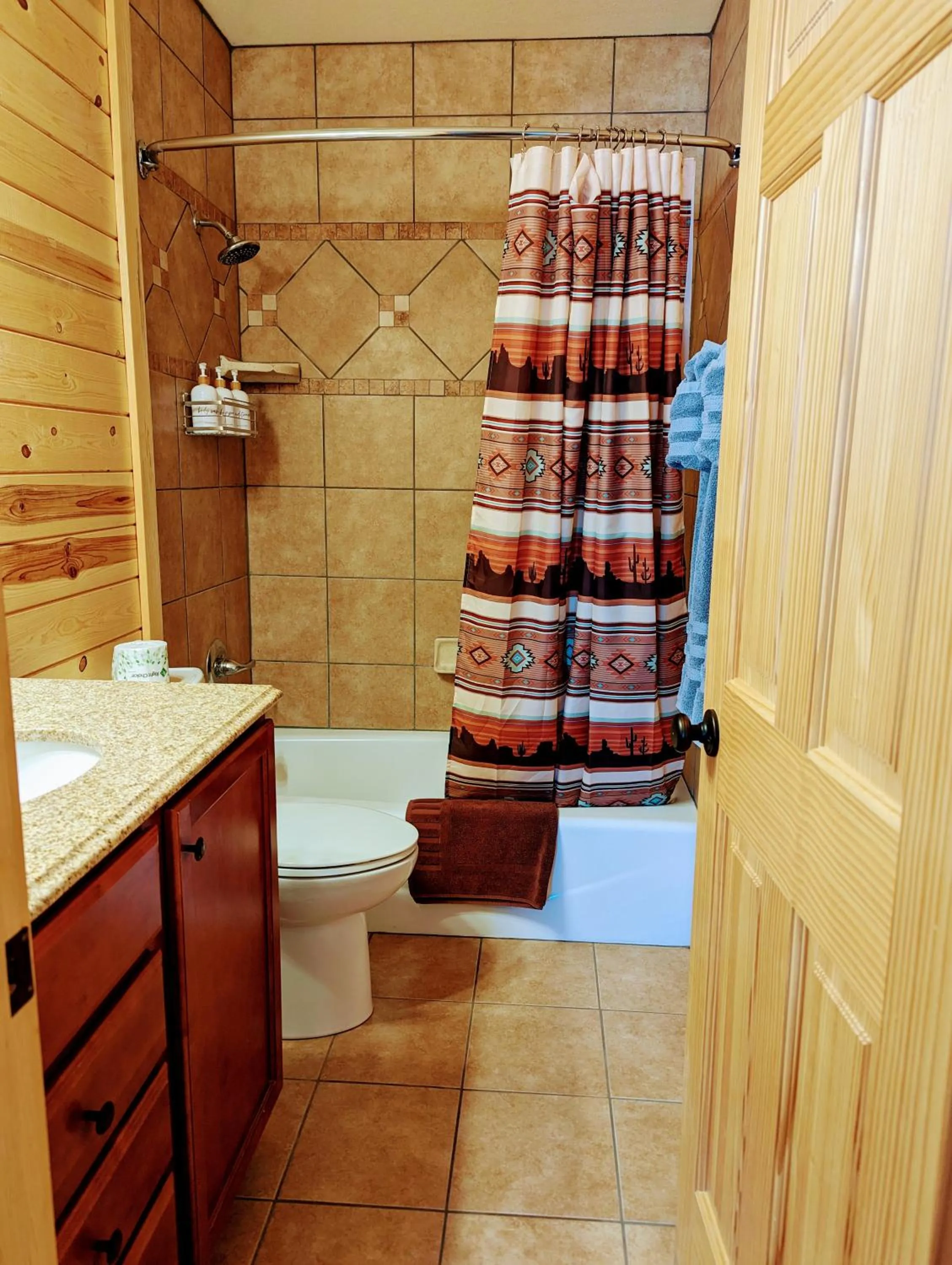 Shower in Kingman KOA