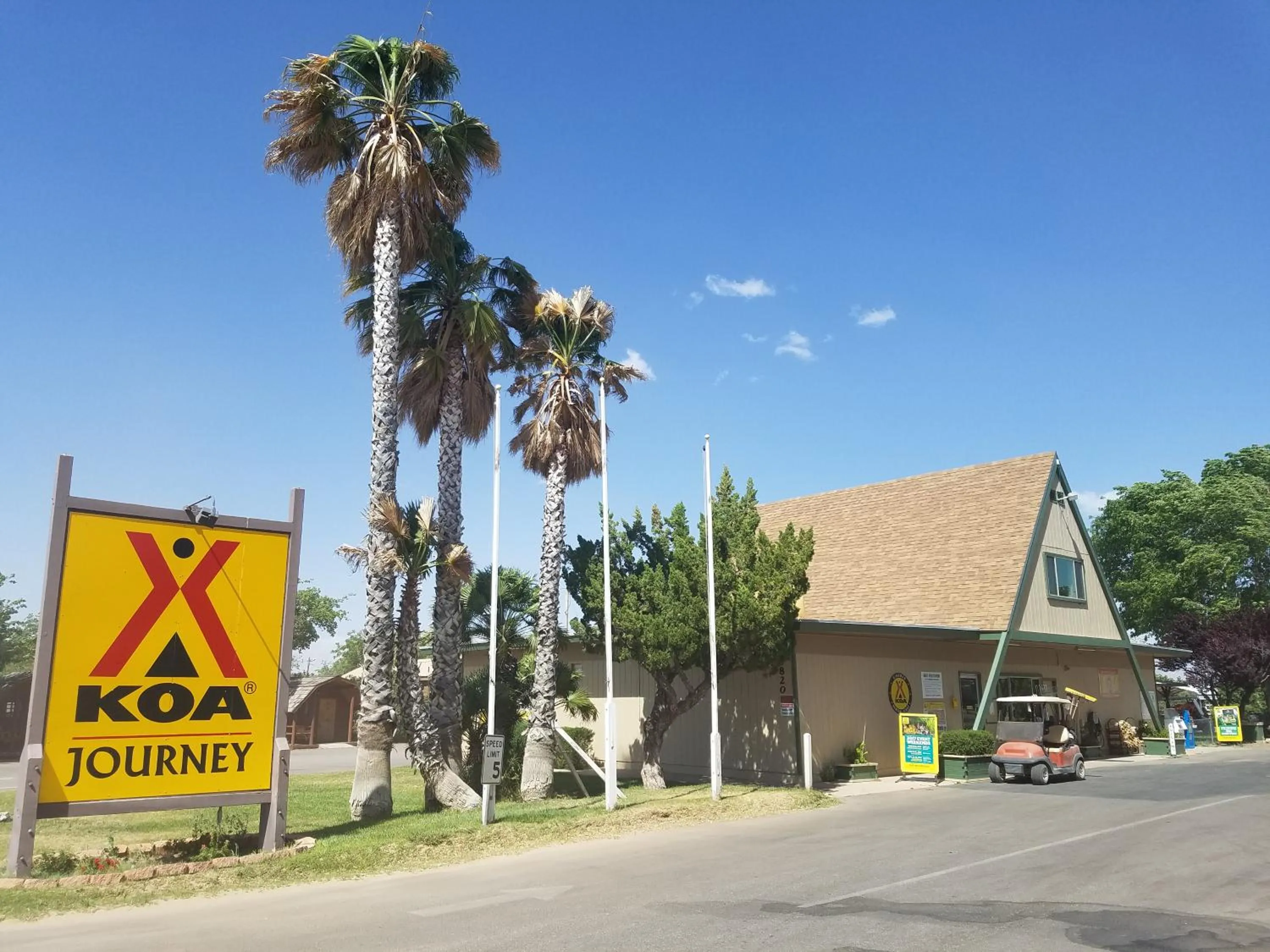 Facade/entrance in Kingman KOA