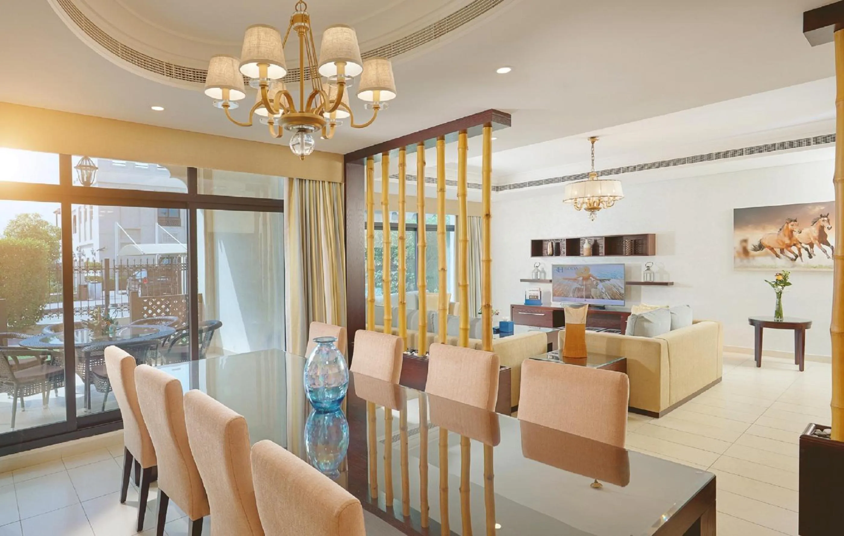 Living room in Roda Beach Resort