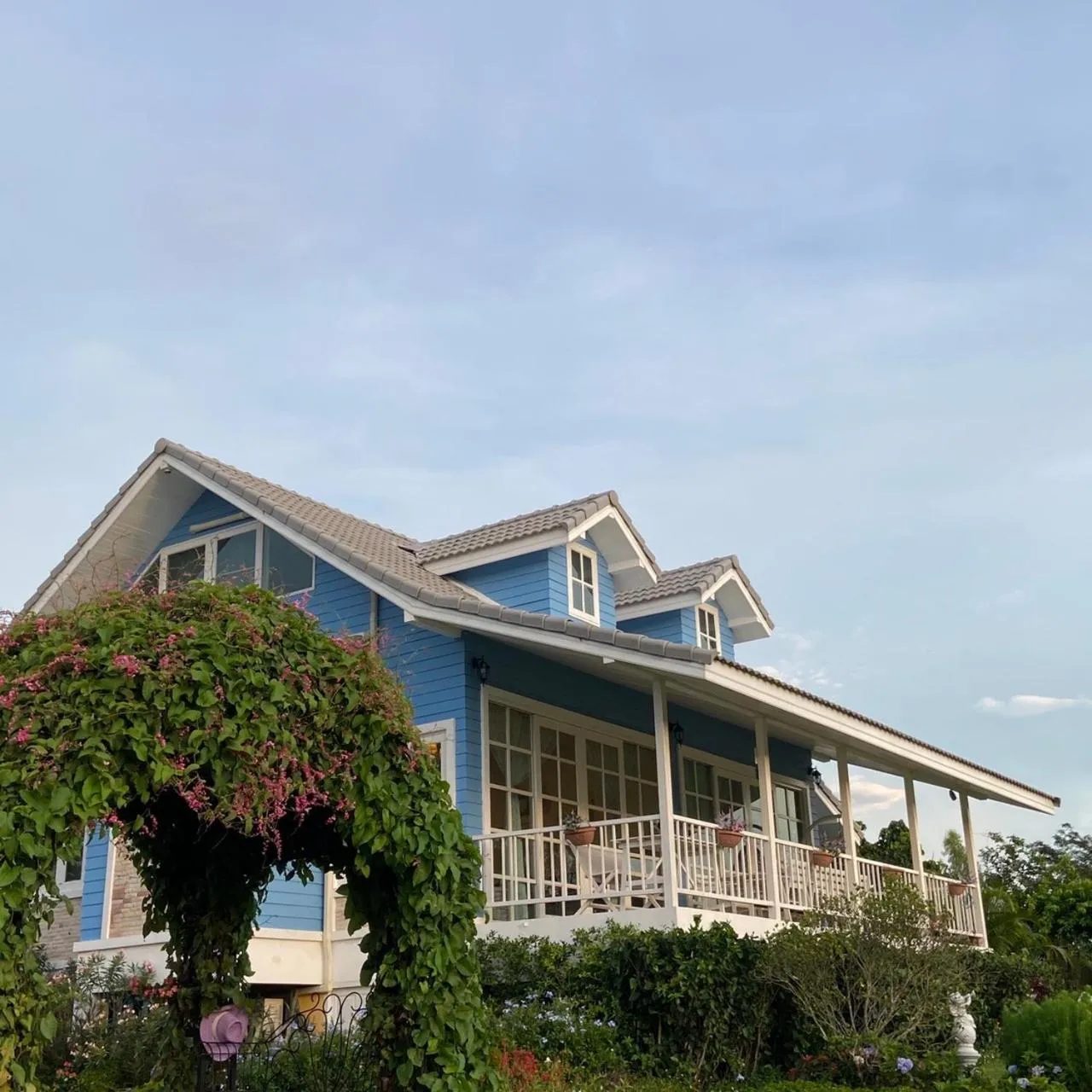 Misty English Cottage