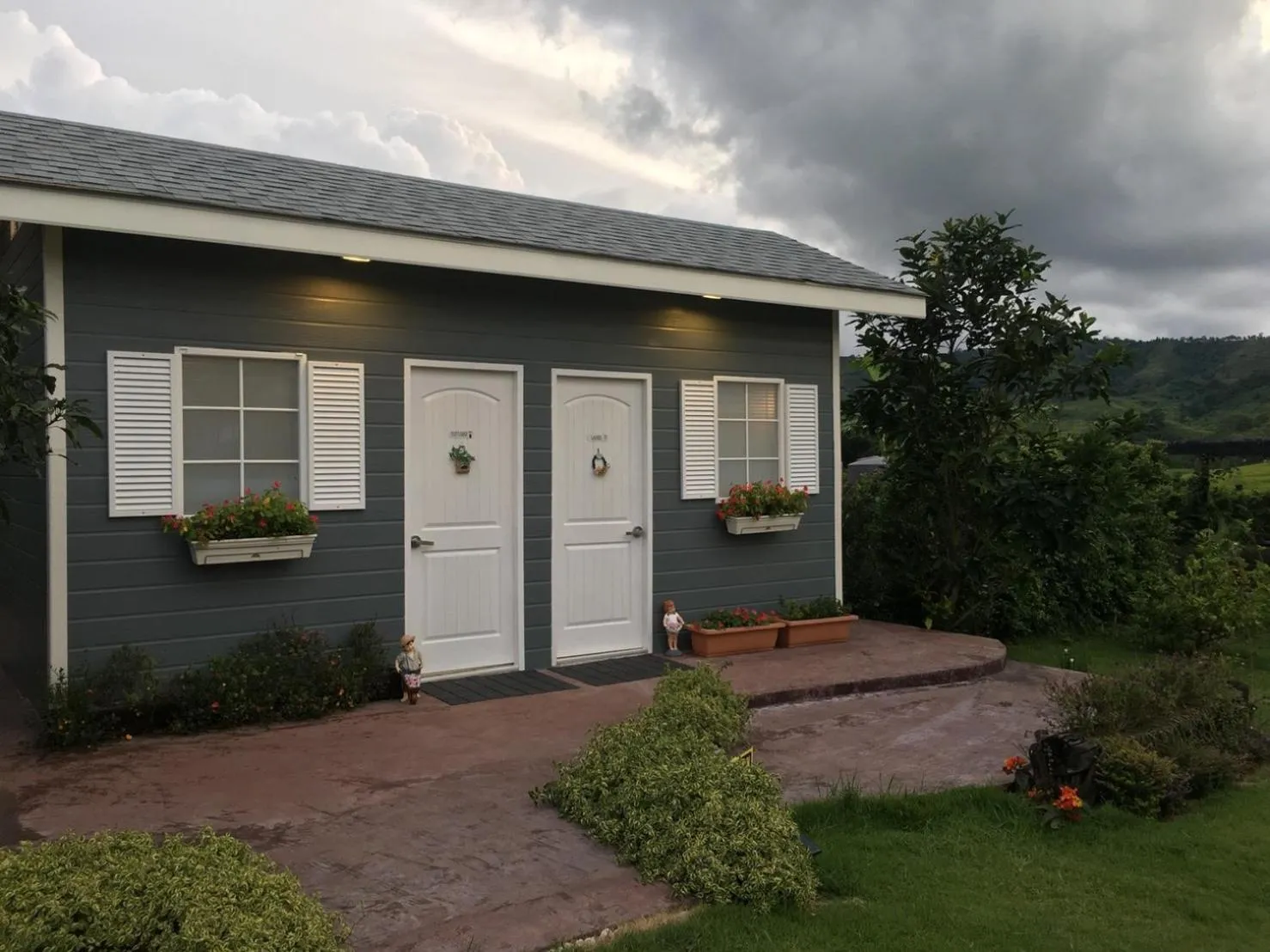Misty English Cottage