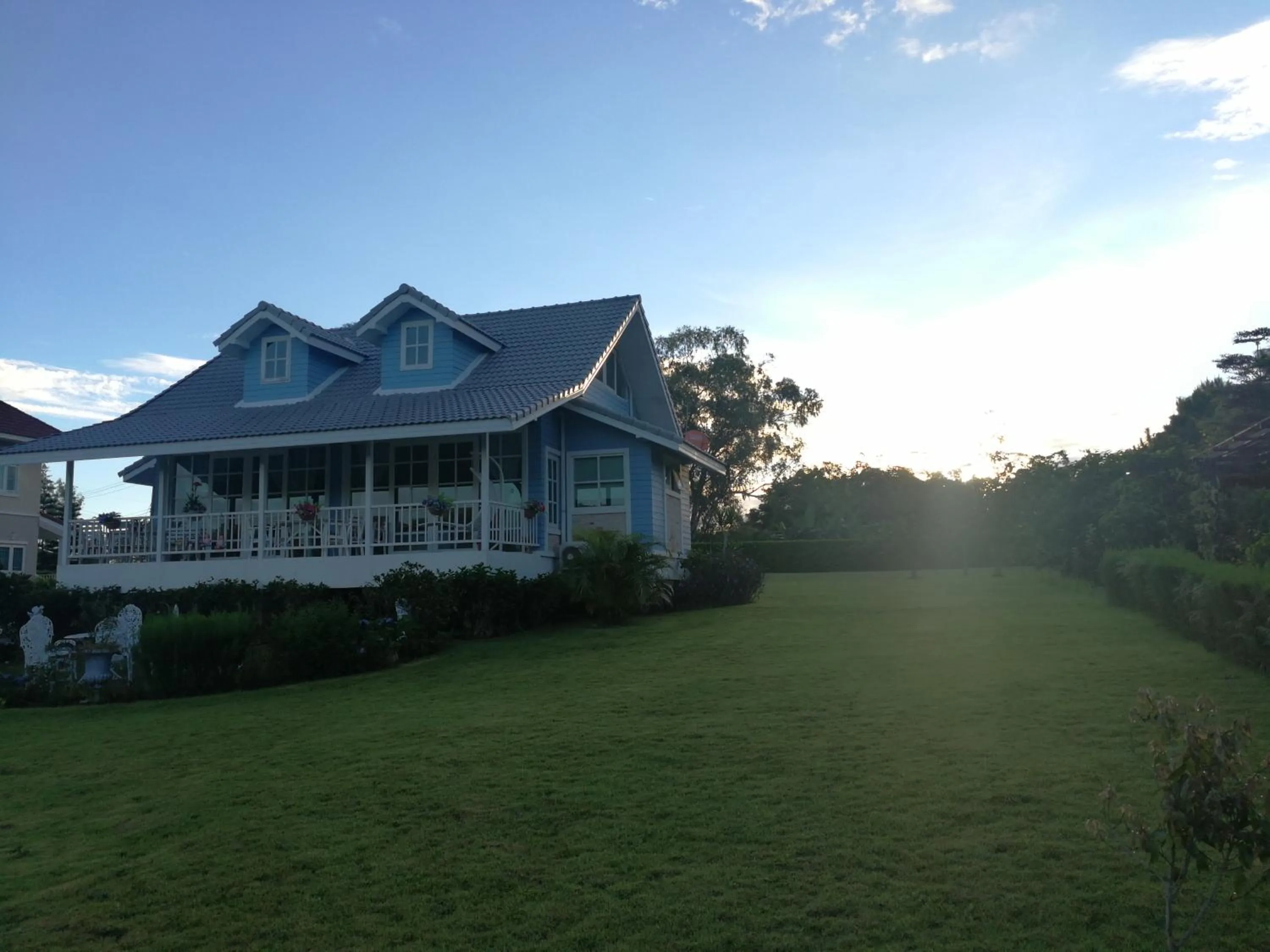 Misty English Cottage