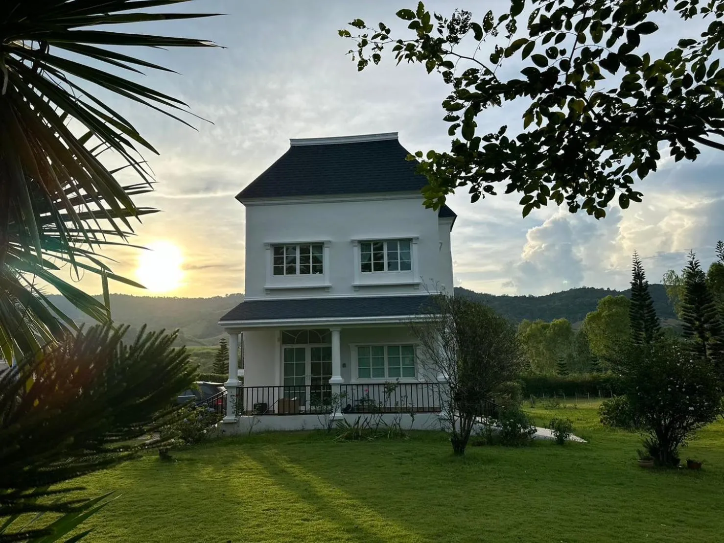 Misty English Cottage