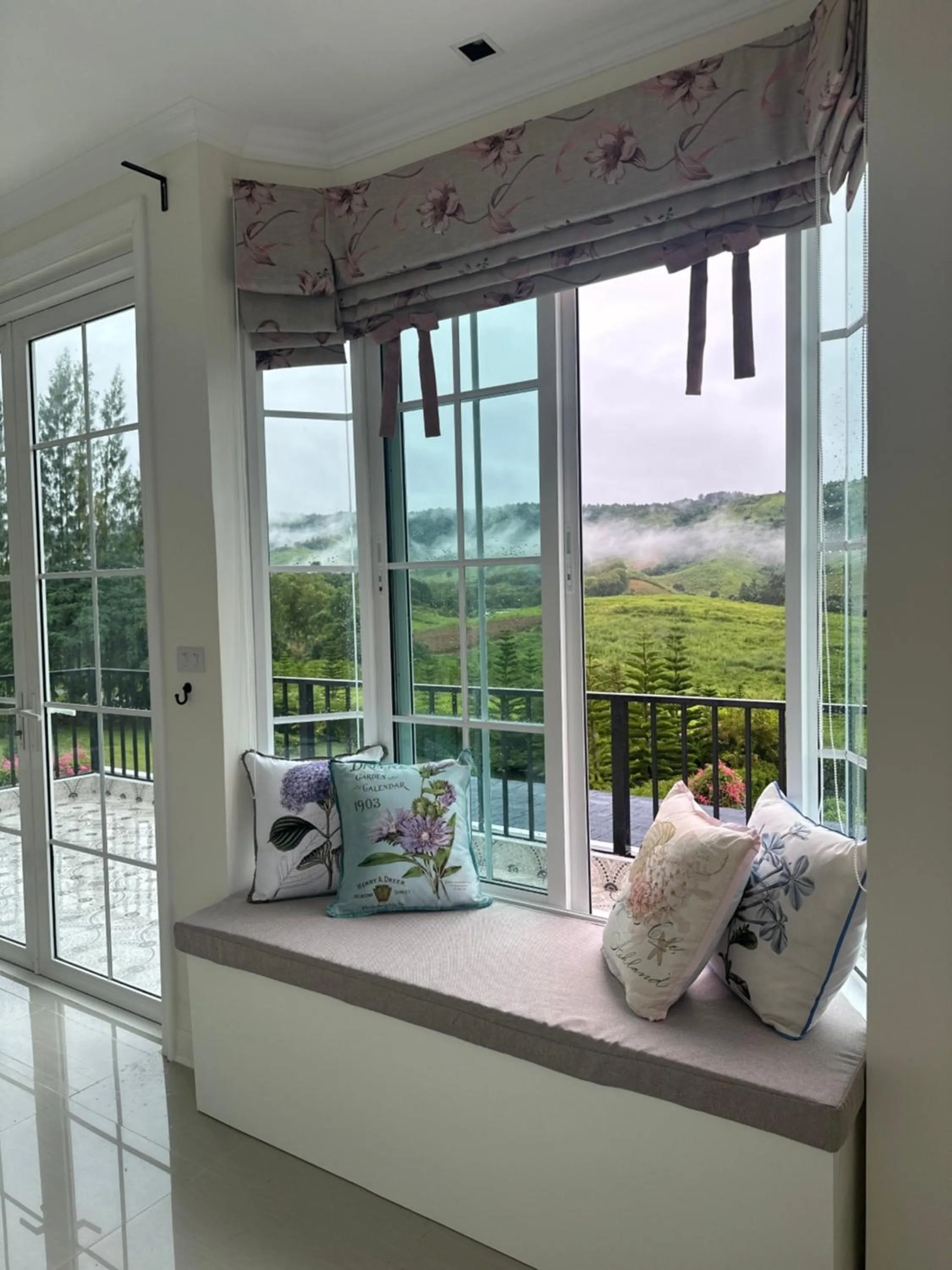 Bedroom in Misty English Cottage