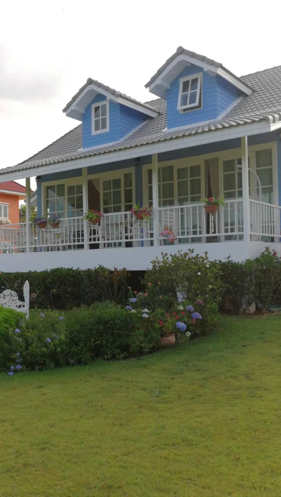 Misty English Cottage