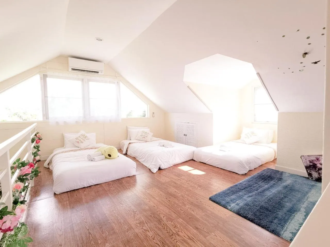 , Bed in Misty English Cottage