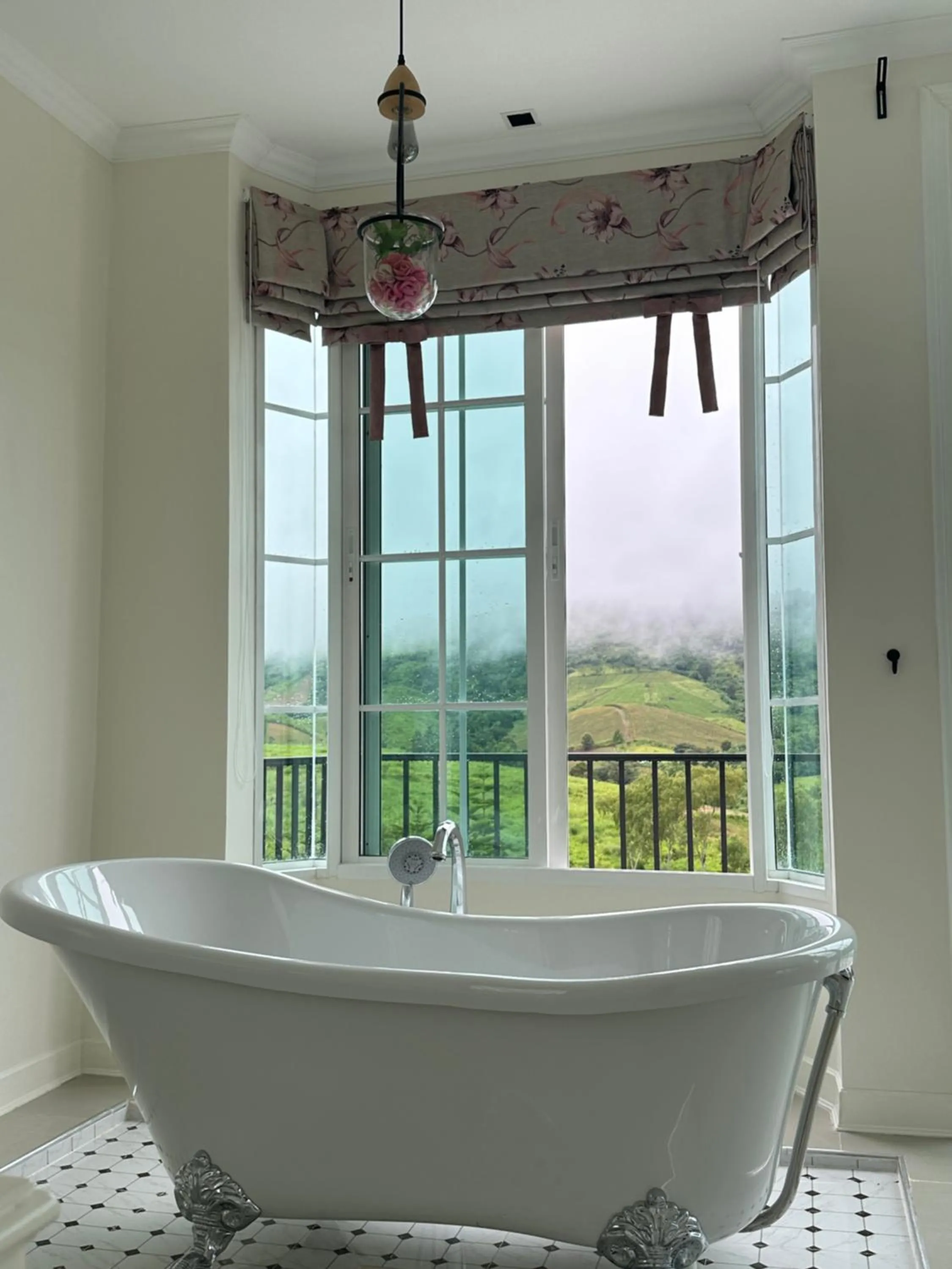 Bath in Misty English Cottage