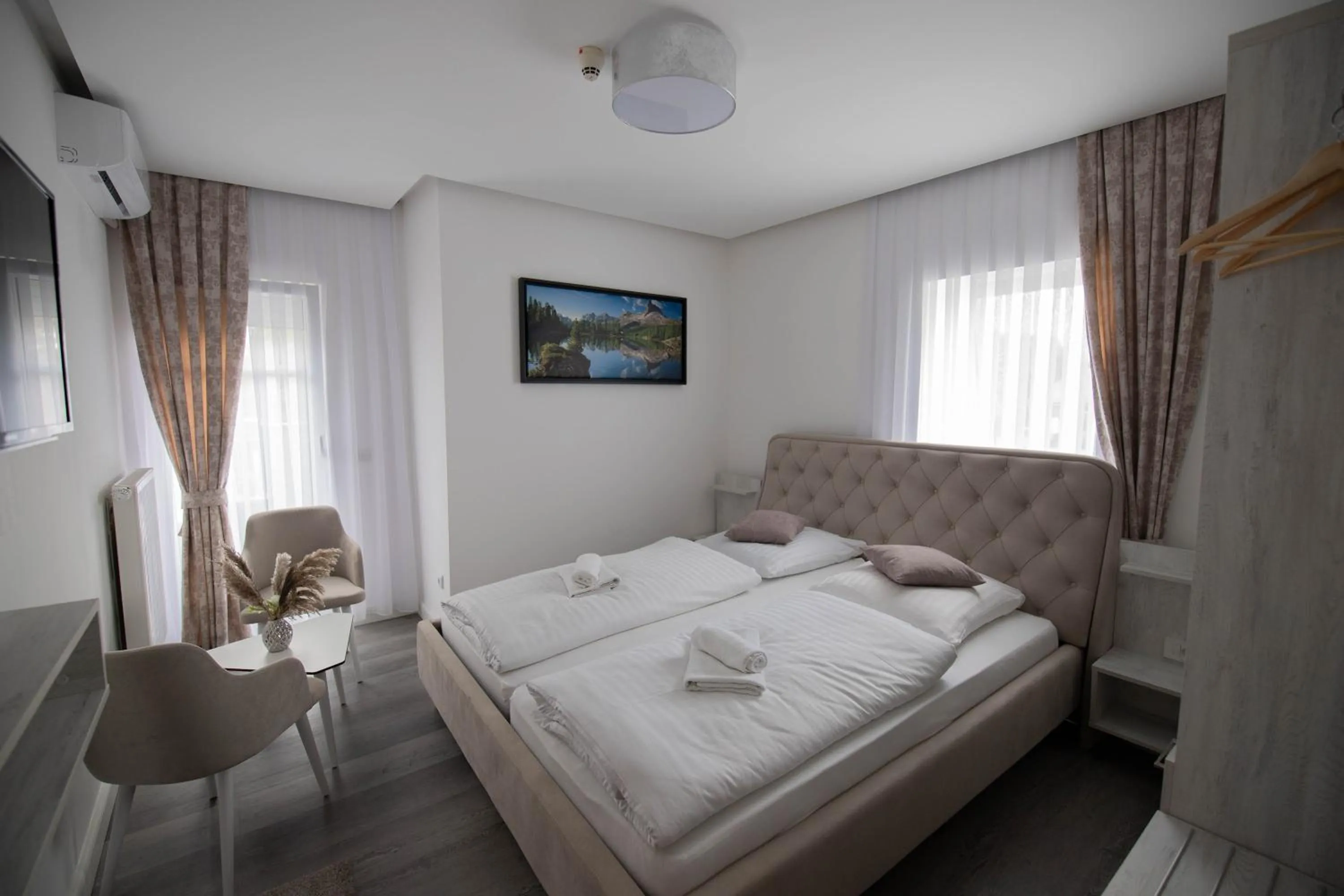 Bed in Heidepension Bispingen