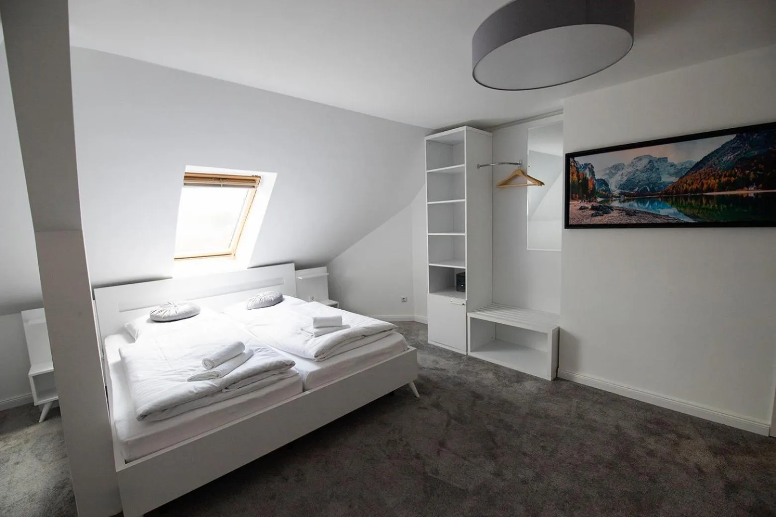 Bed in Heidepension Bispingen