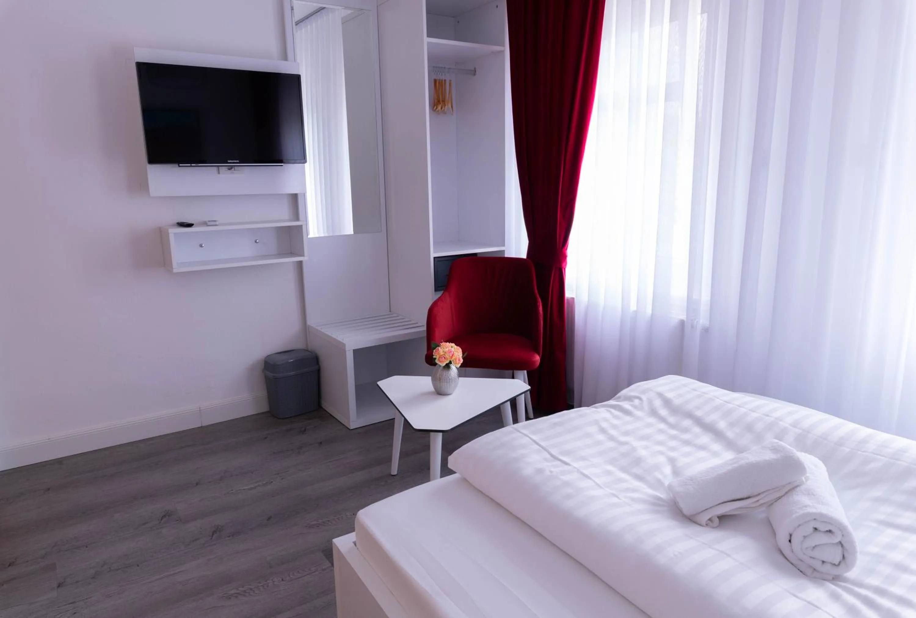 Bed in Heidepension Bispingen