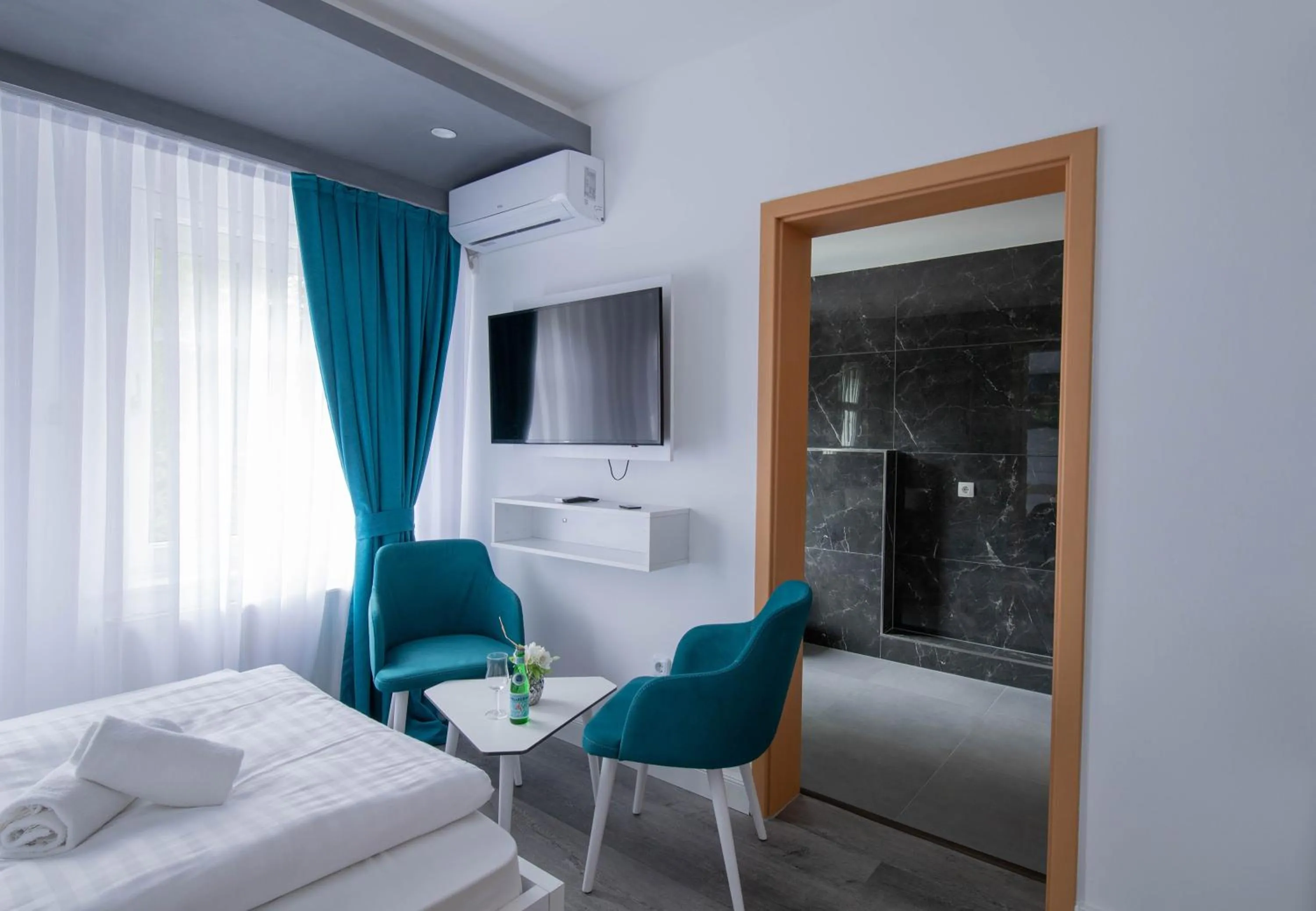 Bed in Heidepension Bispingen