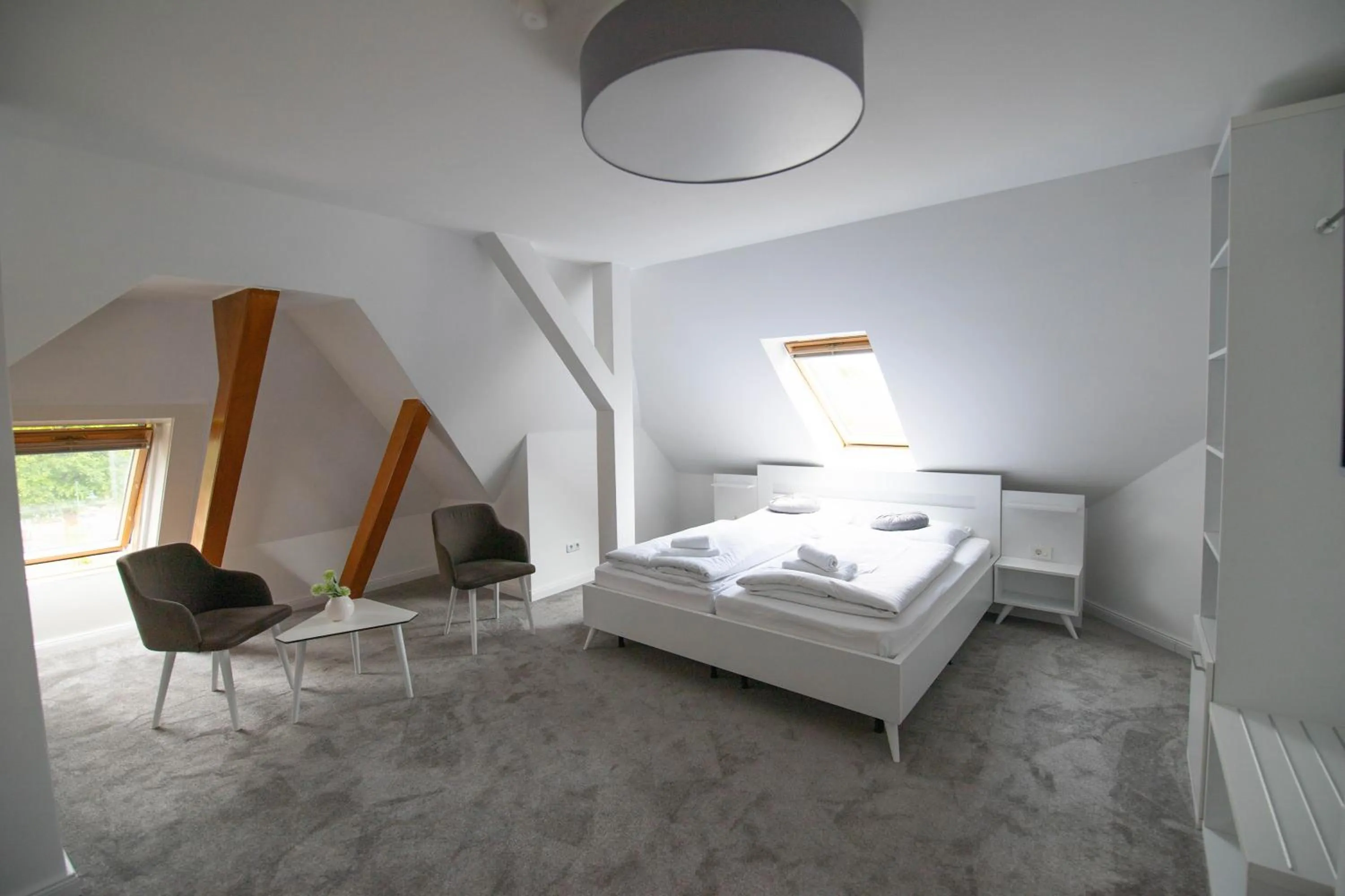 Bed in Heidepension Bispingen