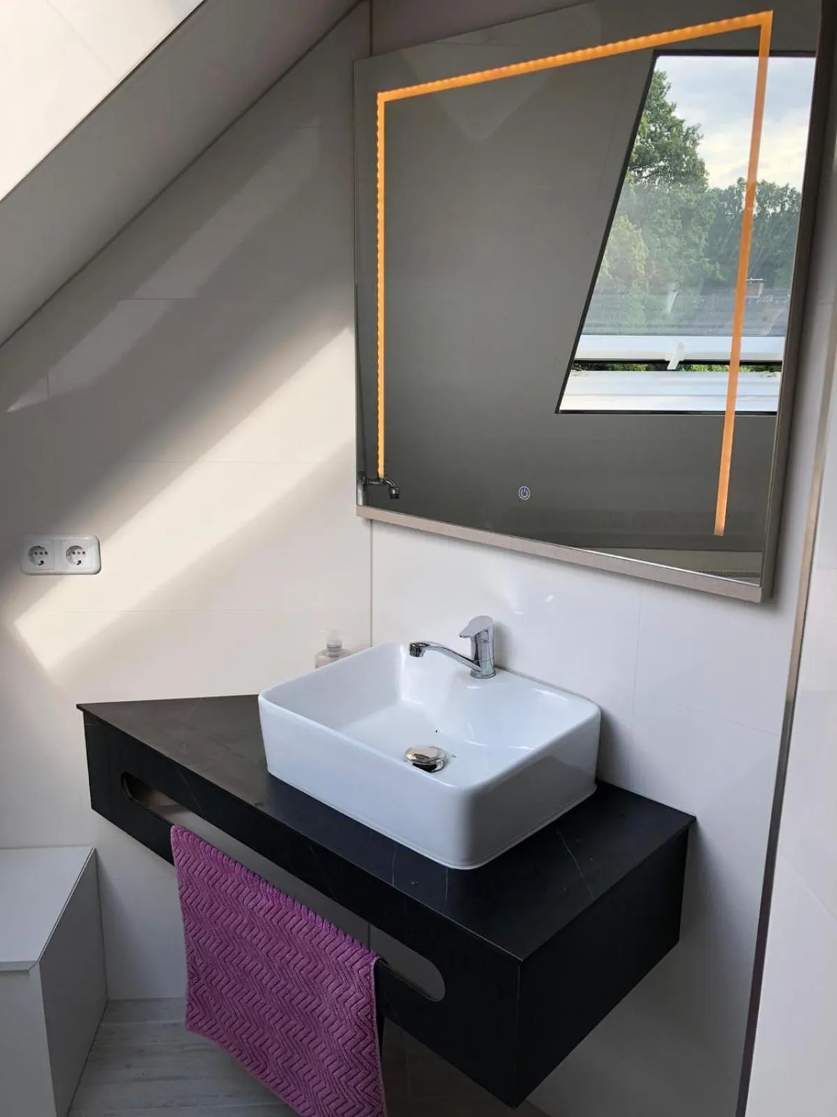 Shower in Heidepension Bispingen