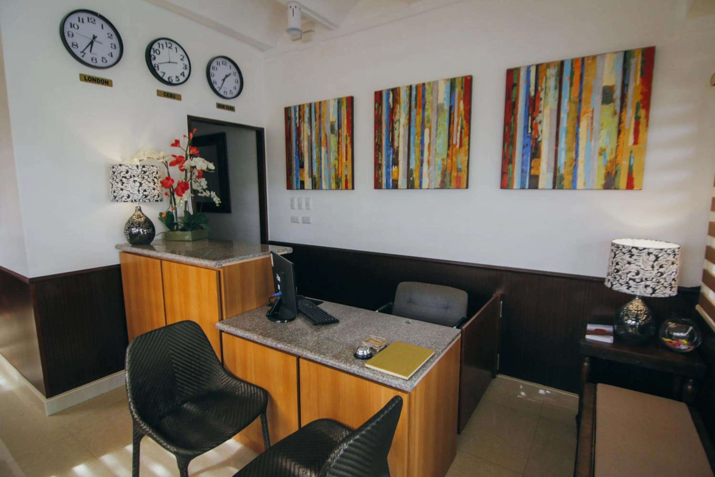 Lobby or reception in Amaris Bed & Breakfast