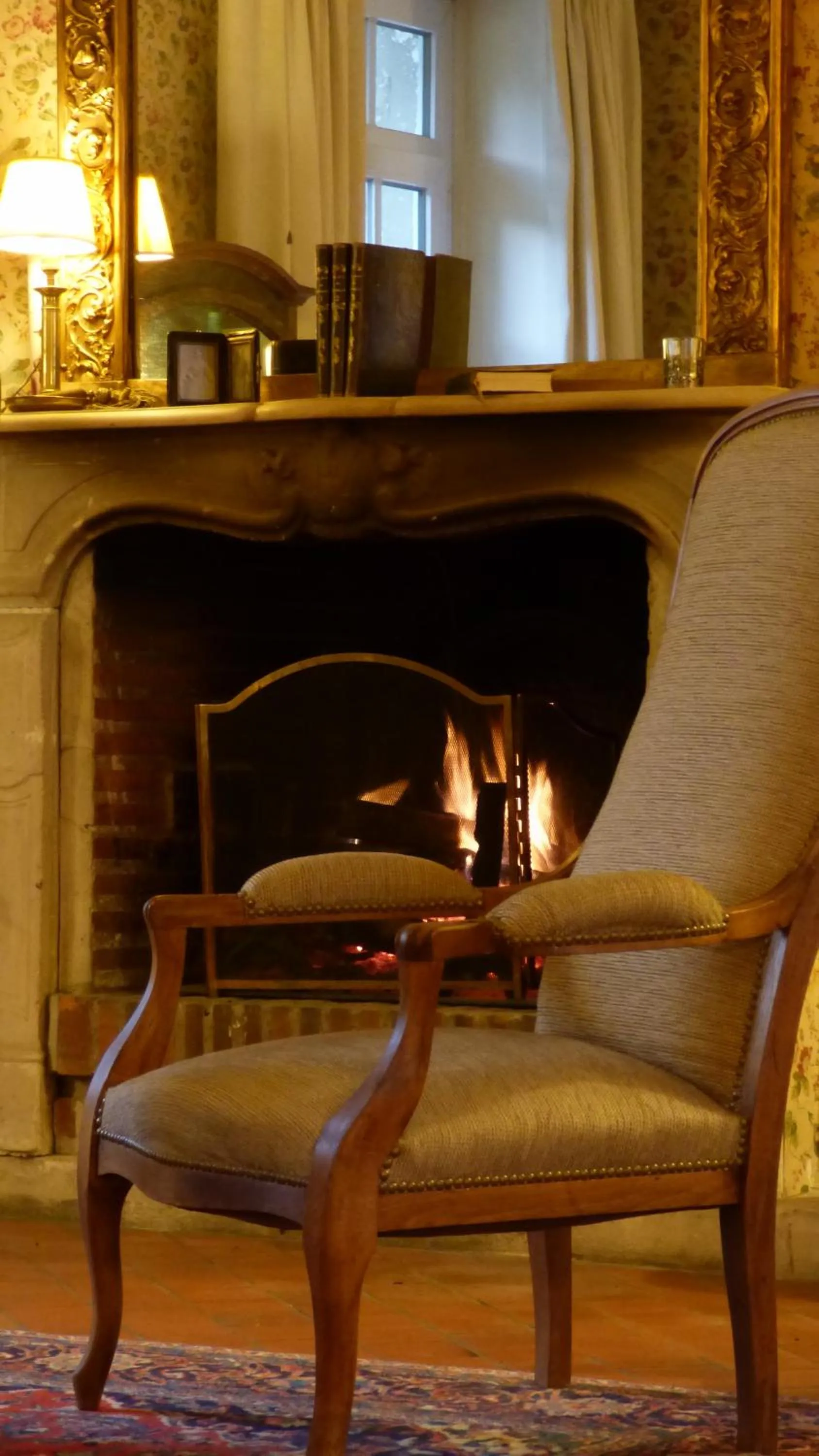 Living room in Hôtel La Tonnellerie
