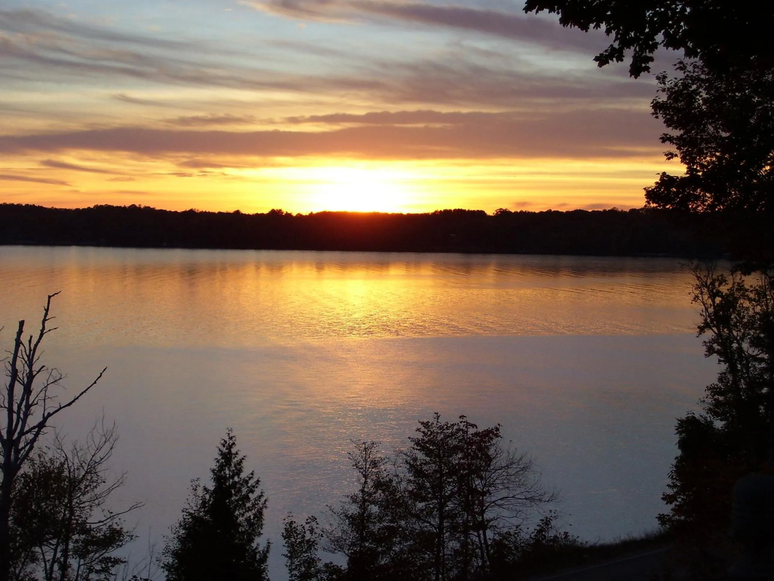 Lake view in The Torch Lake Bed and Breakfast