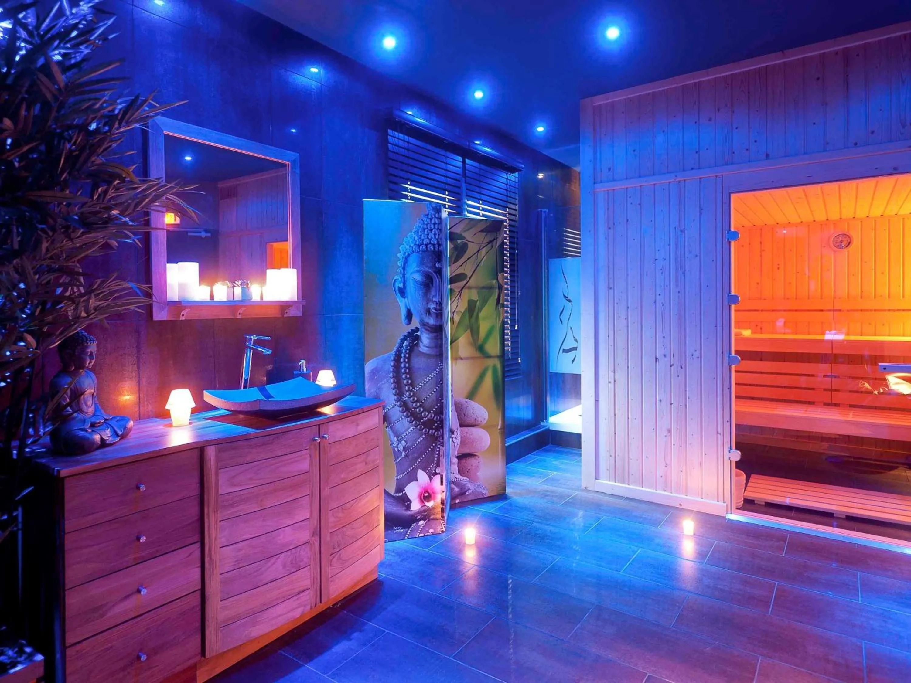 Spa and wellness centre/facilities, Bed in Mercure Bords de Loire Saumur