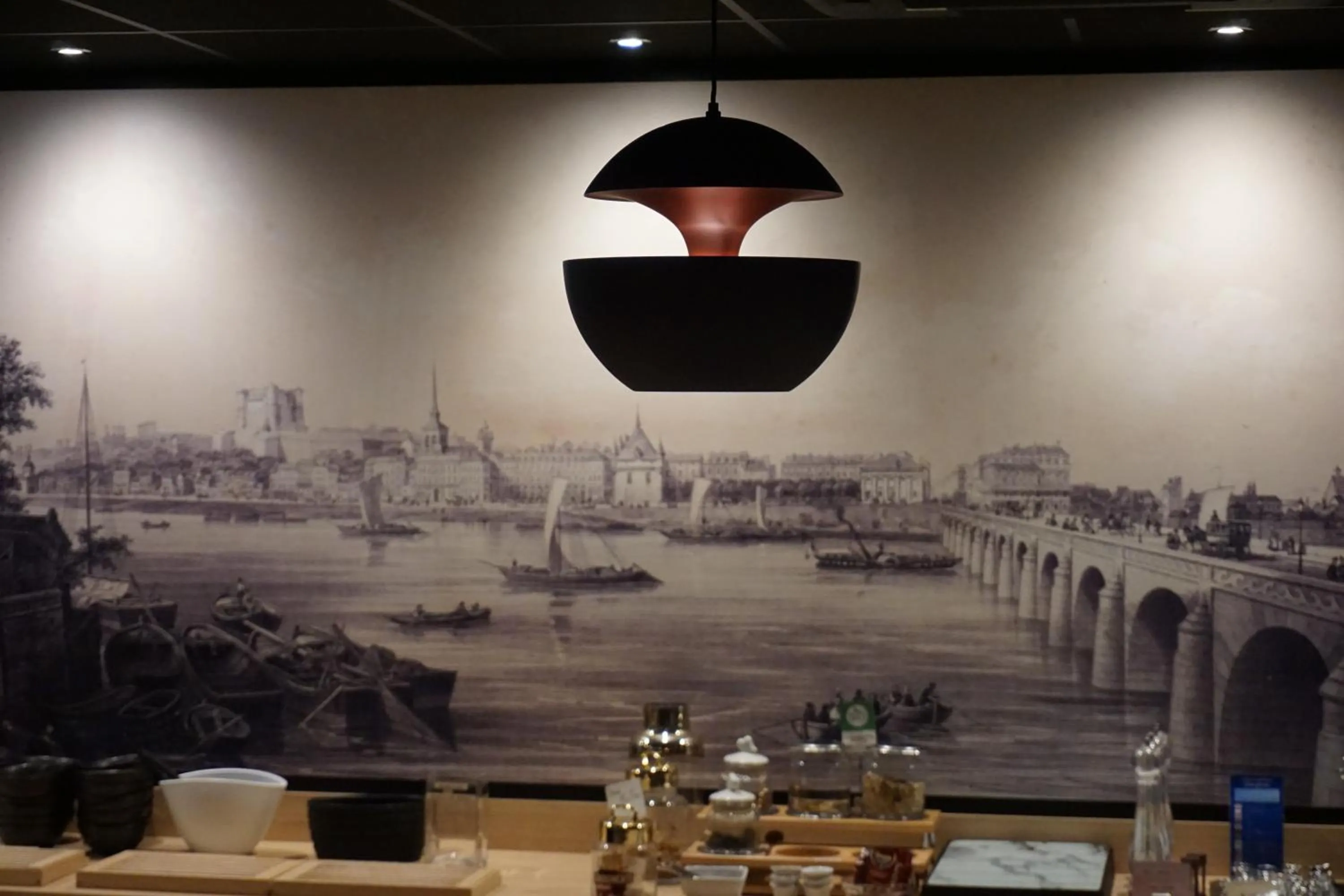 Decorative detail in Mercure Bords de Loire Saumur