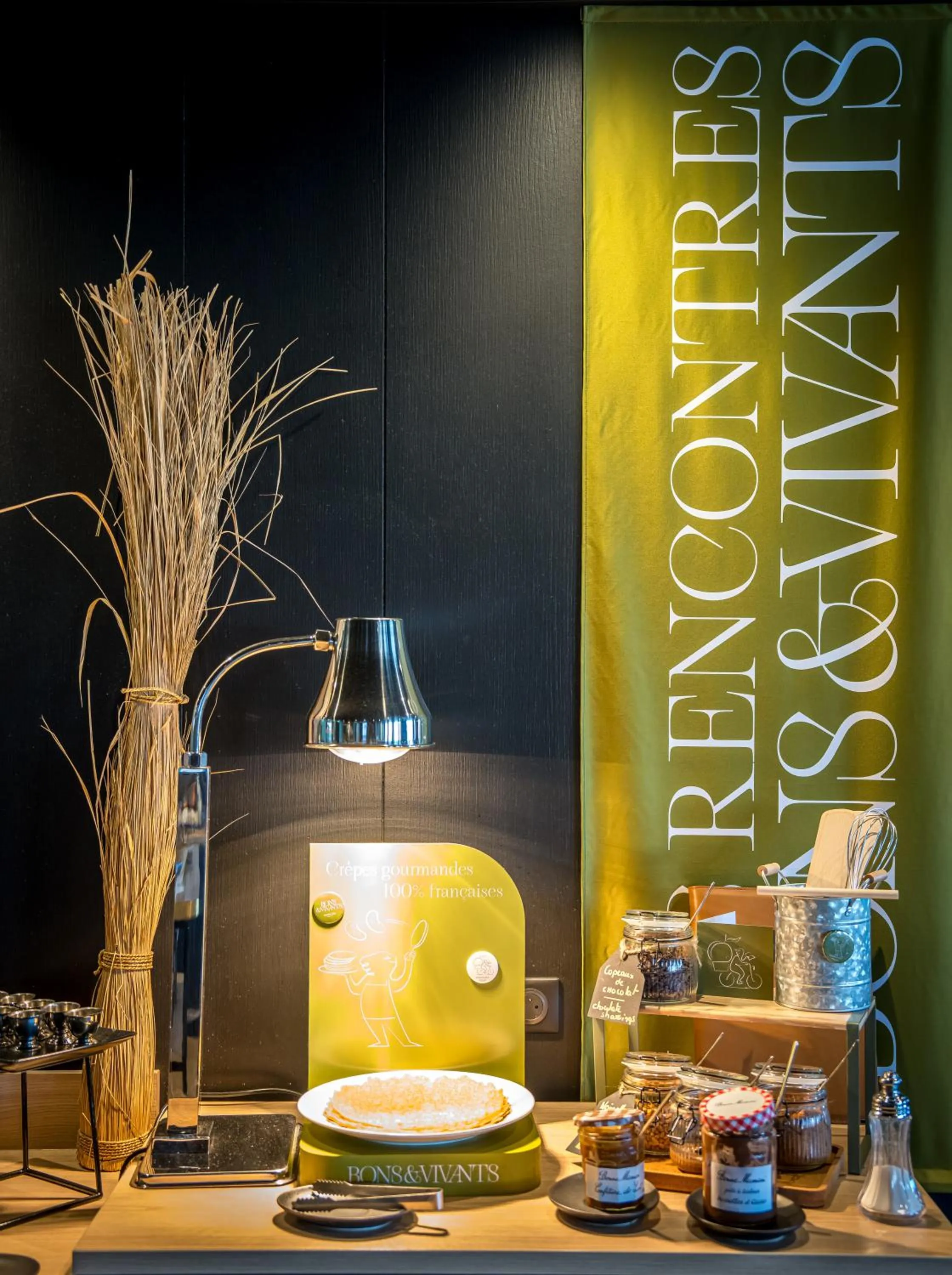 Buffet breakfast in Mercure Bords de Loire Saumur