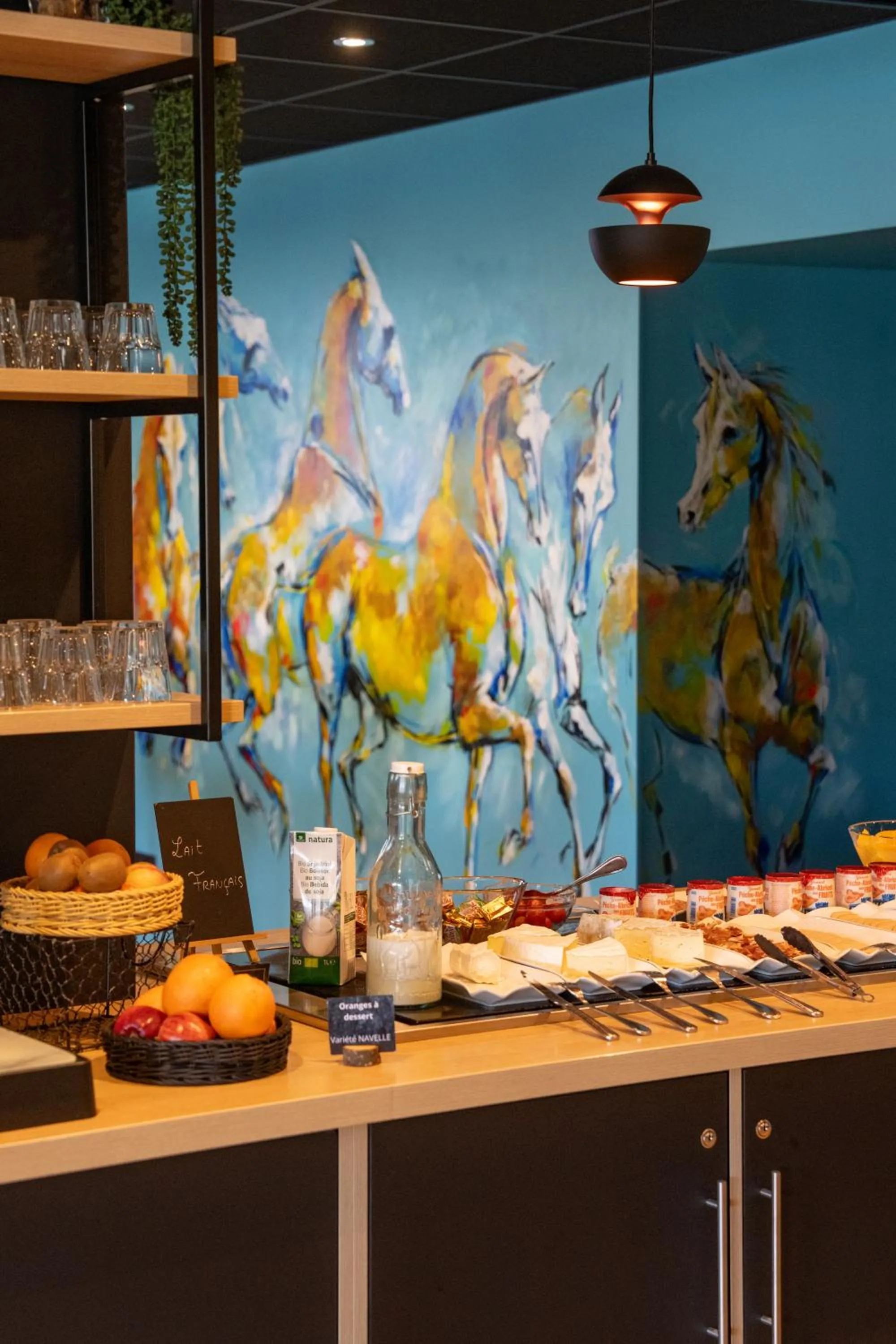 Buffet breakfast in Mercure Bords de Loire Saumur