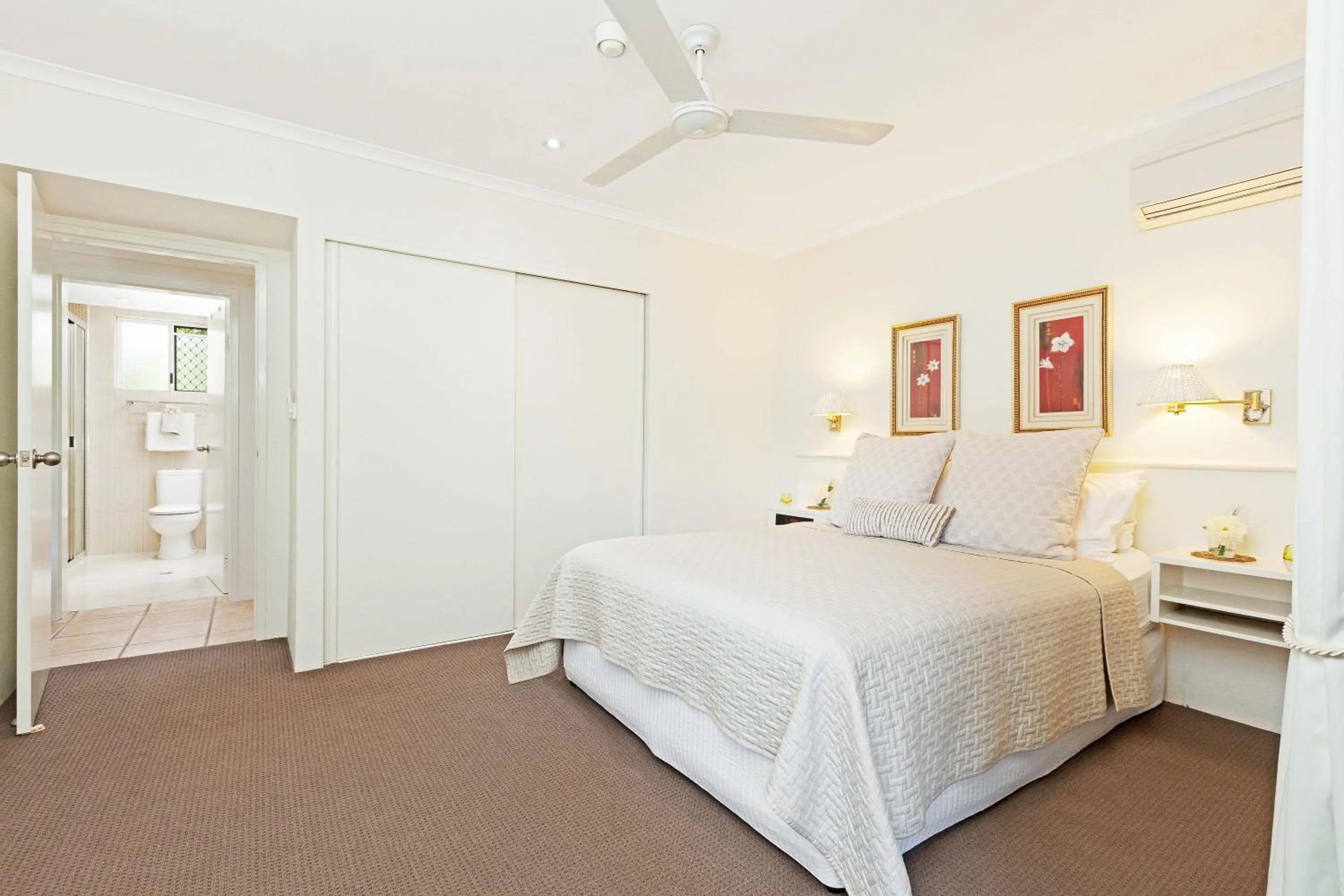 Bed in Paradise in the Tropics