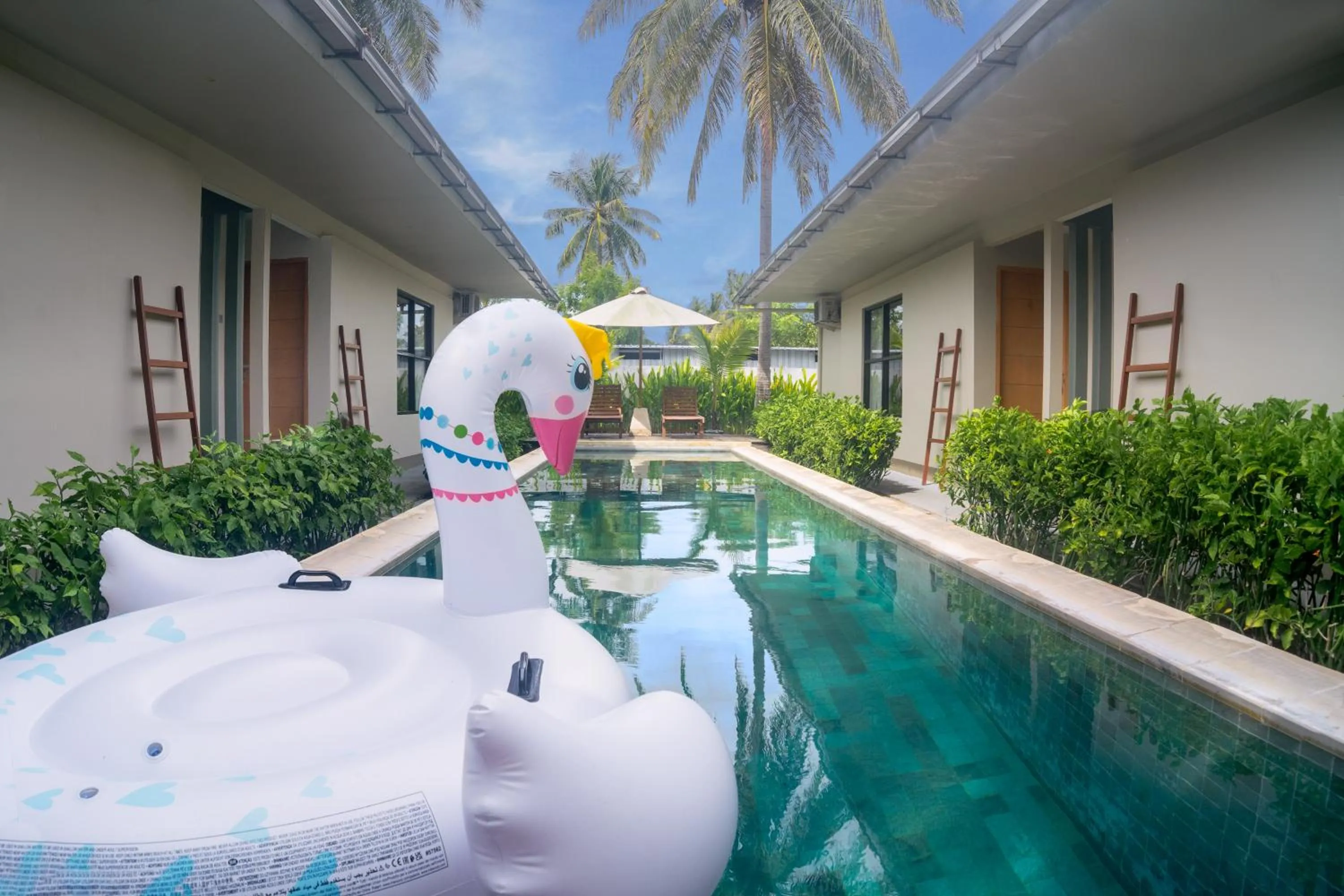 Swimming pool in Gili Khayangan Villas