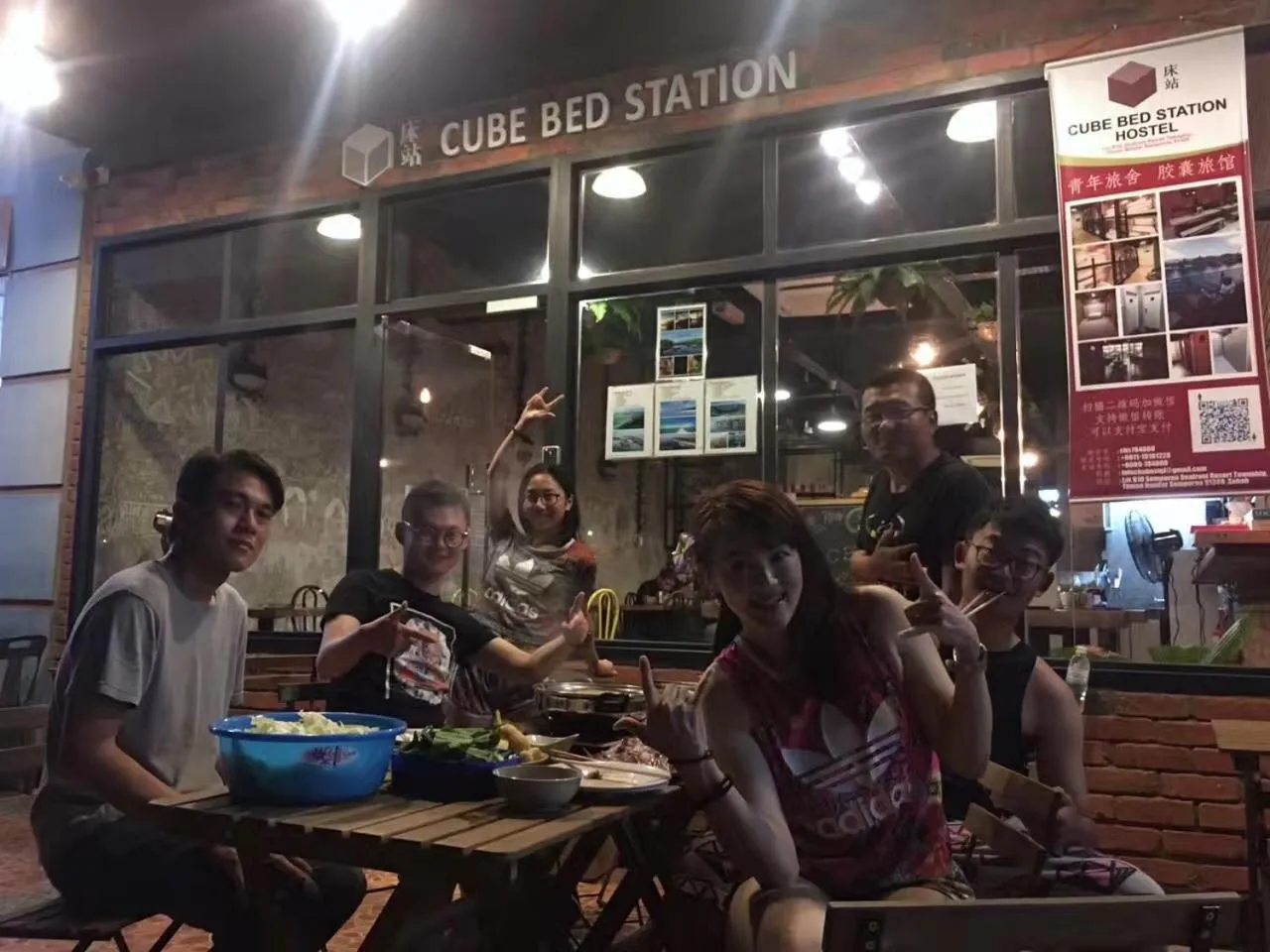 People in Cube Bed Station & Tours Sdn Bhd