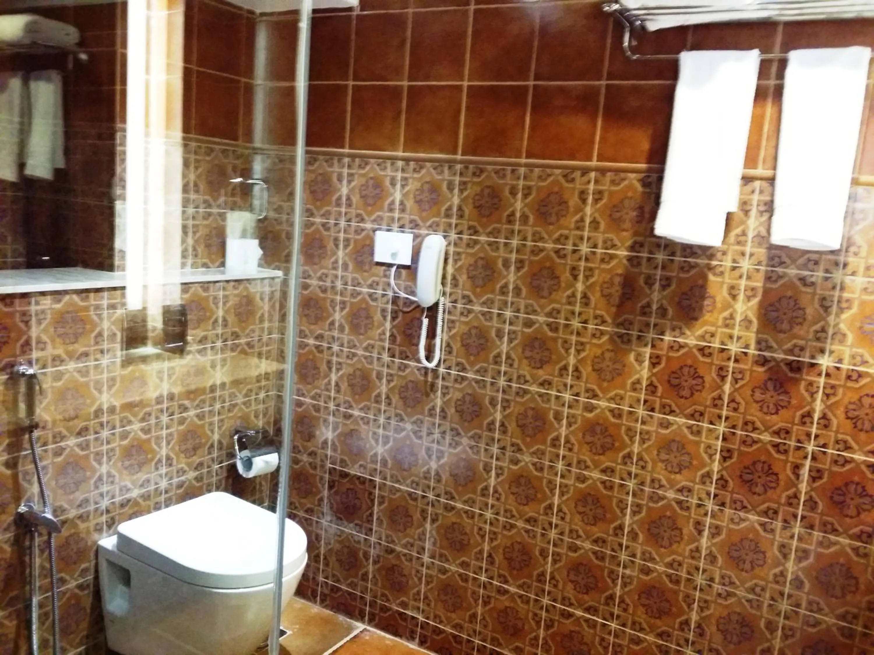 Bathroom in Hotel Oxina Lygon