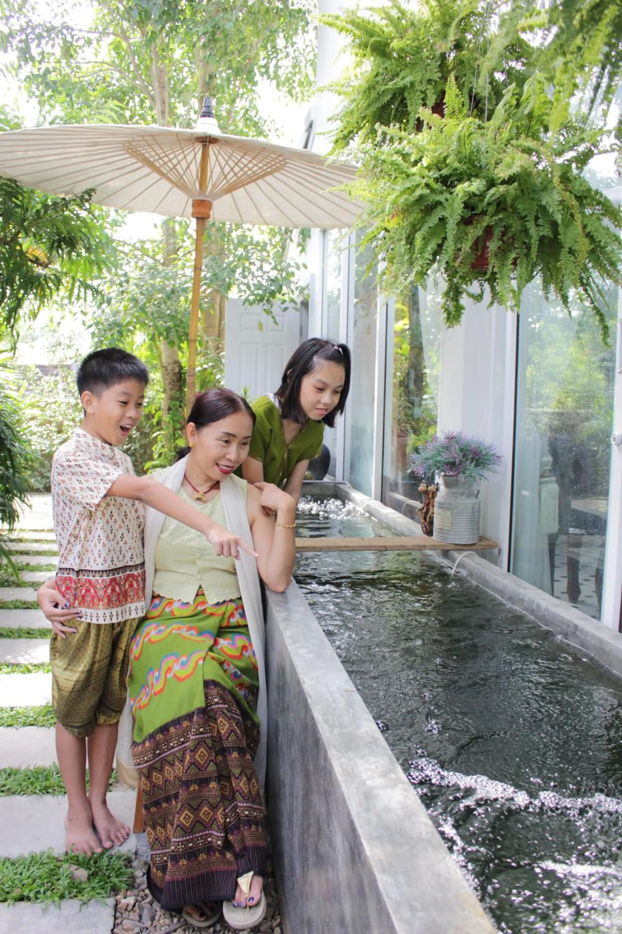 Garden in Moeimanee Resort