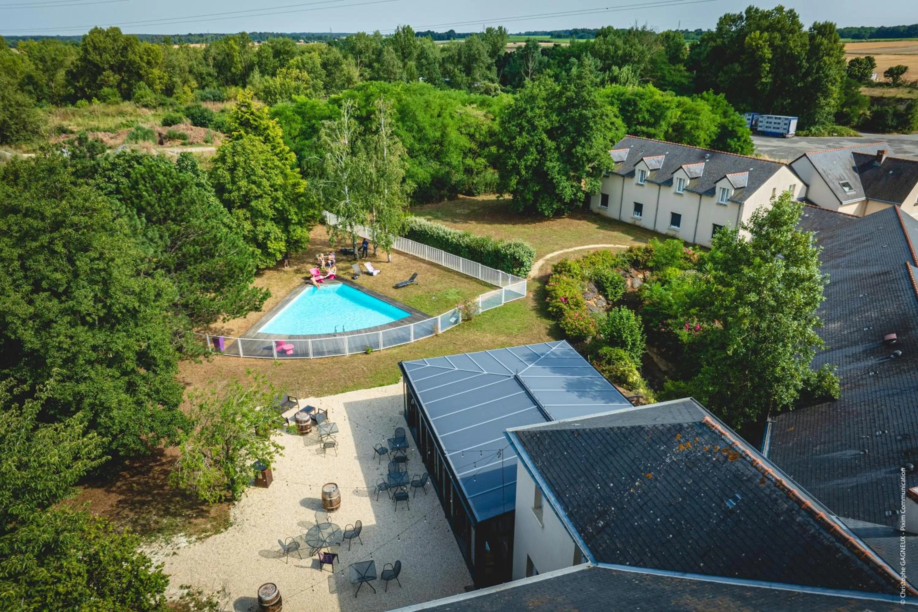Property building in The Originals City, Hôtel La Saulaie, Saumur Ouest
