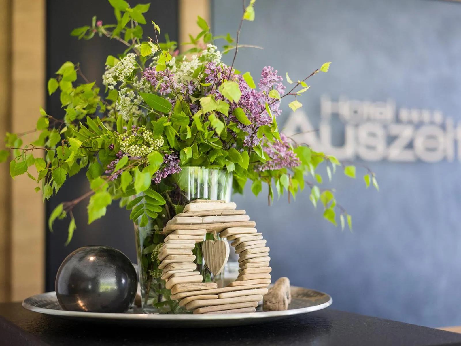 Decorative detail in Hotel Auszeit