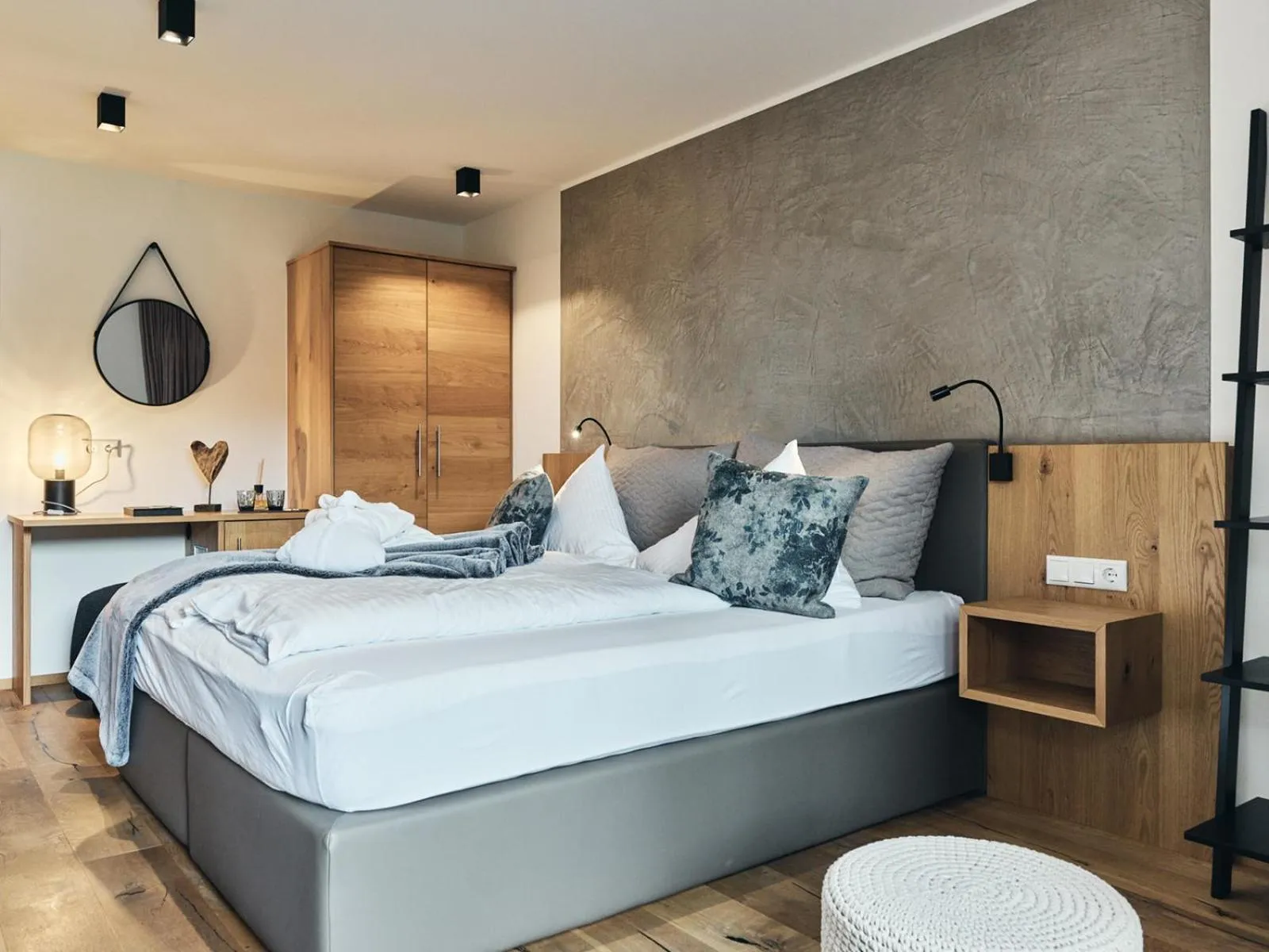 Bedroom, Bed in Hotel Auszeit