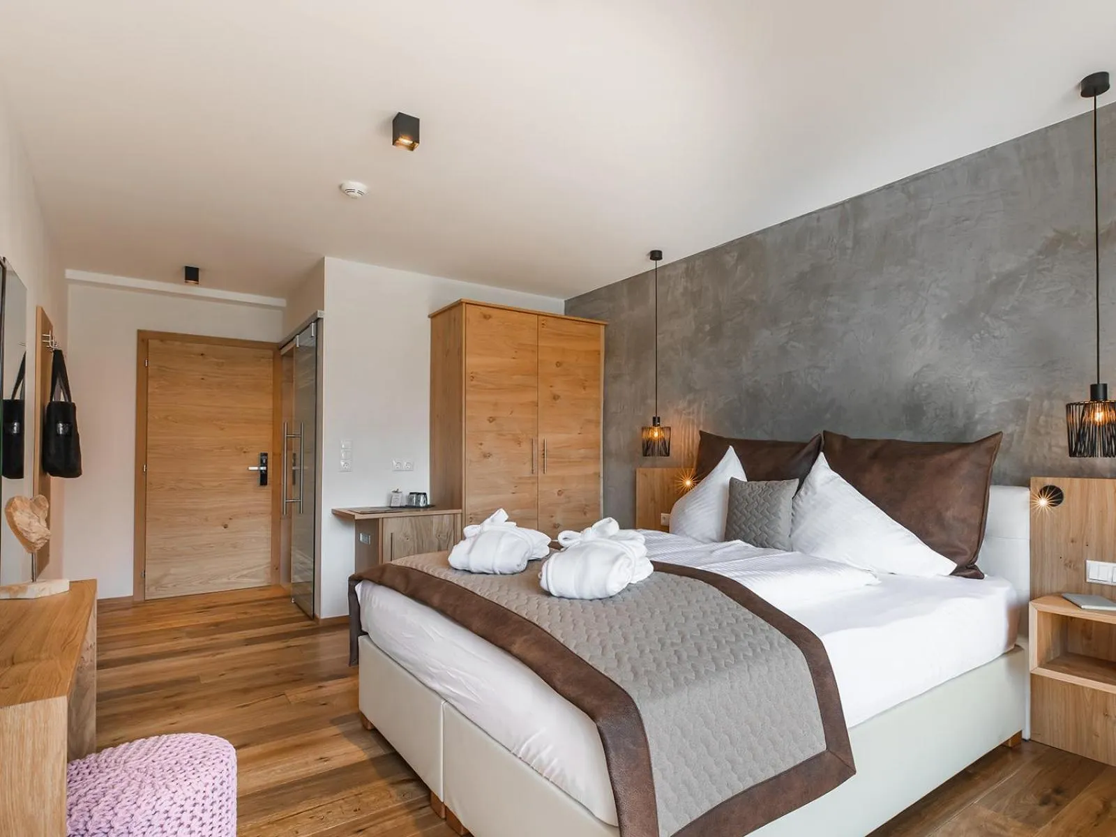 Bed in Hotel Auszeit