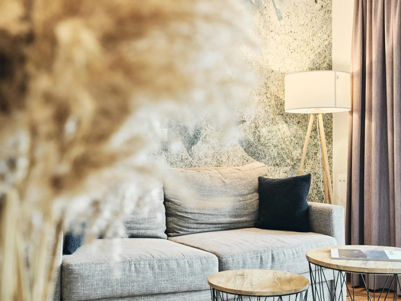 Seating area in Hotel Auszeit