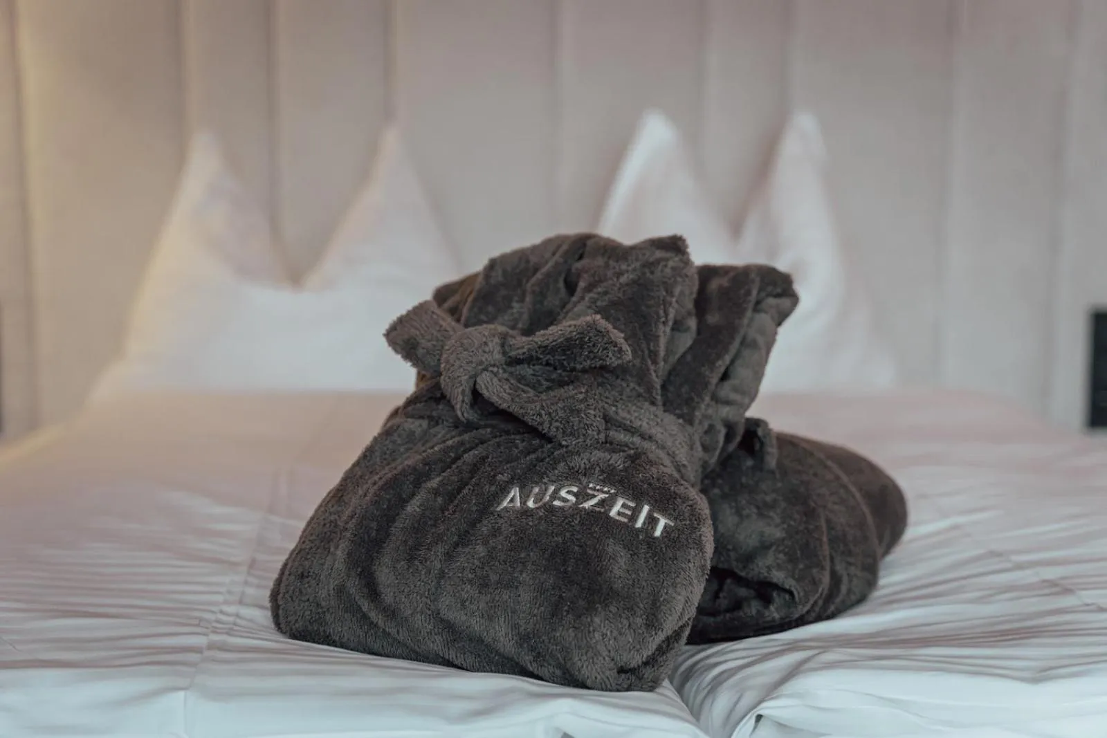 Bed in Hotel Auszeit