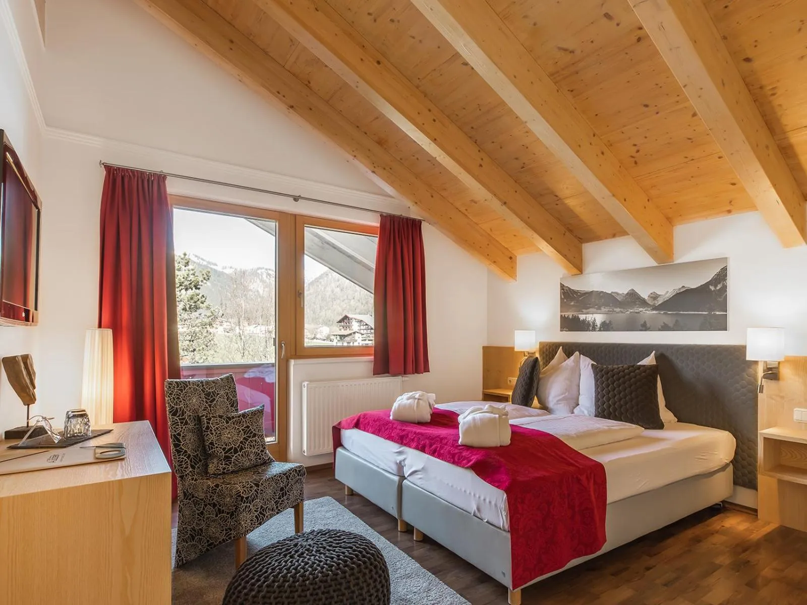 Bed in Hotel Auszeit