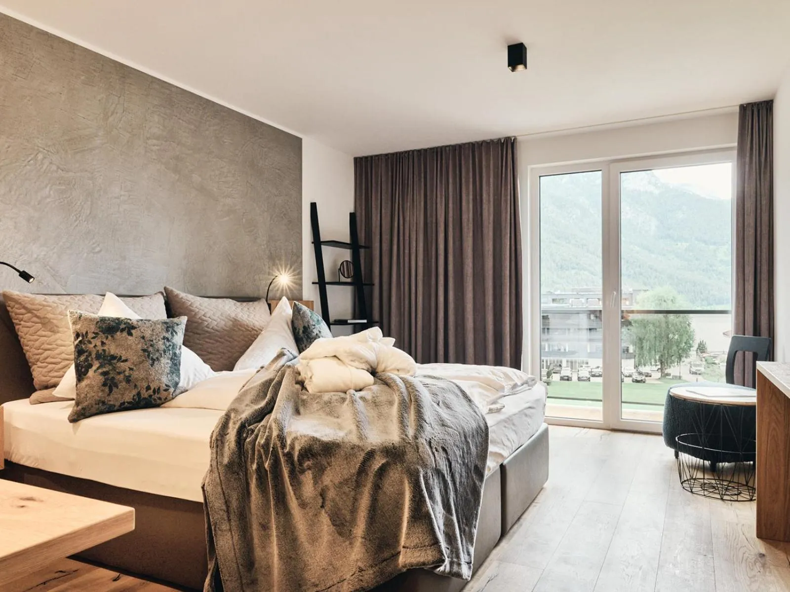 Bedroom, Bed in Hotel Auszeit