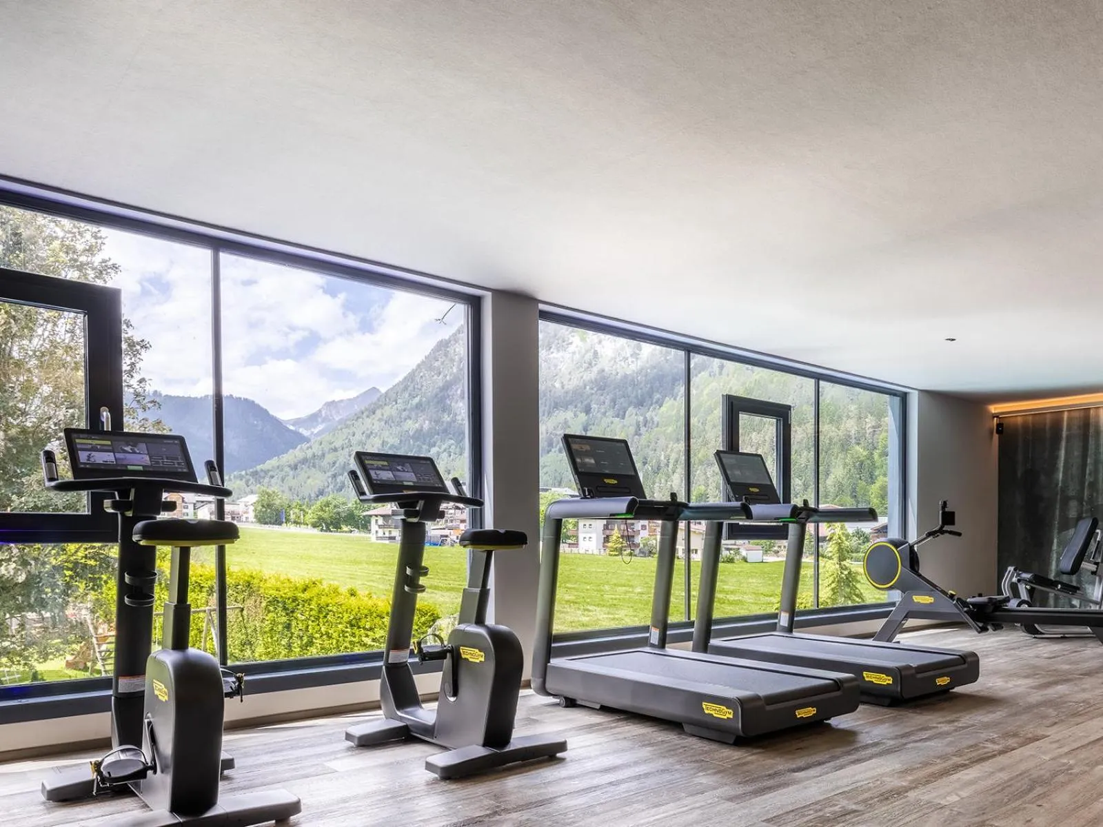 Fitness centre/facilities in Hotel Auszeit