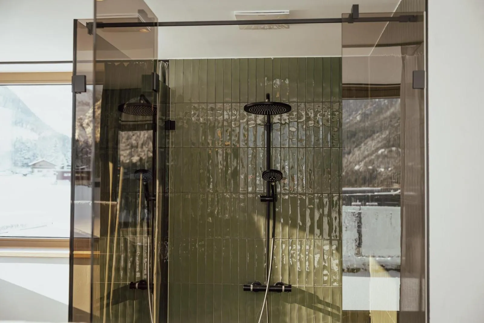 Shower in Hotel Auszeit