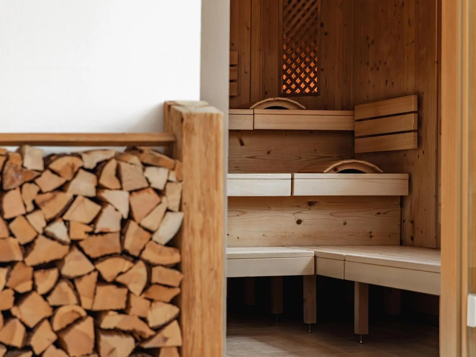 Sauna in Hotel Auszeit