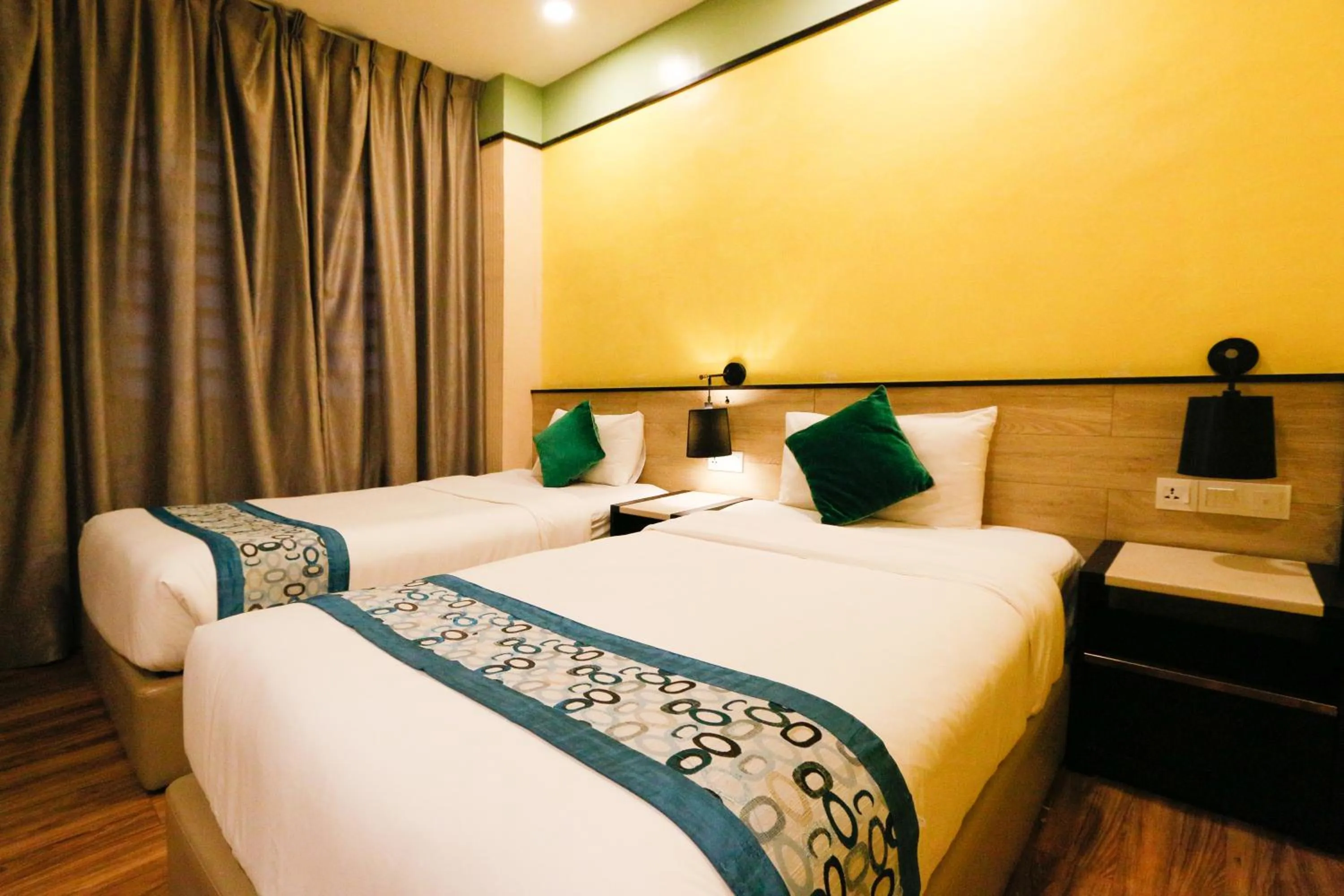 Bed in Golden Roof Hotel, Seri Iskandar